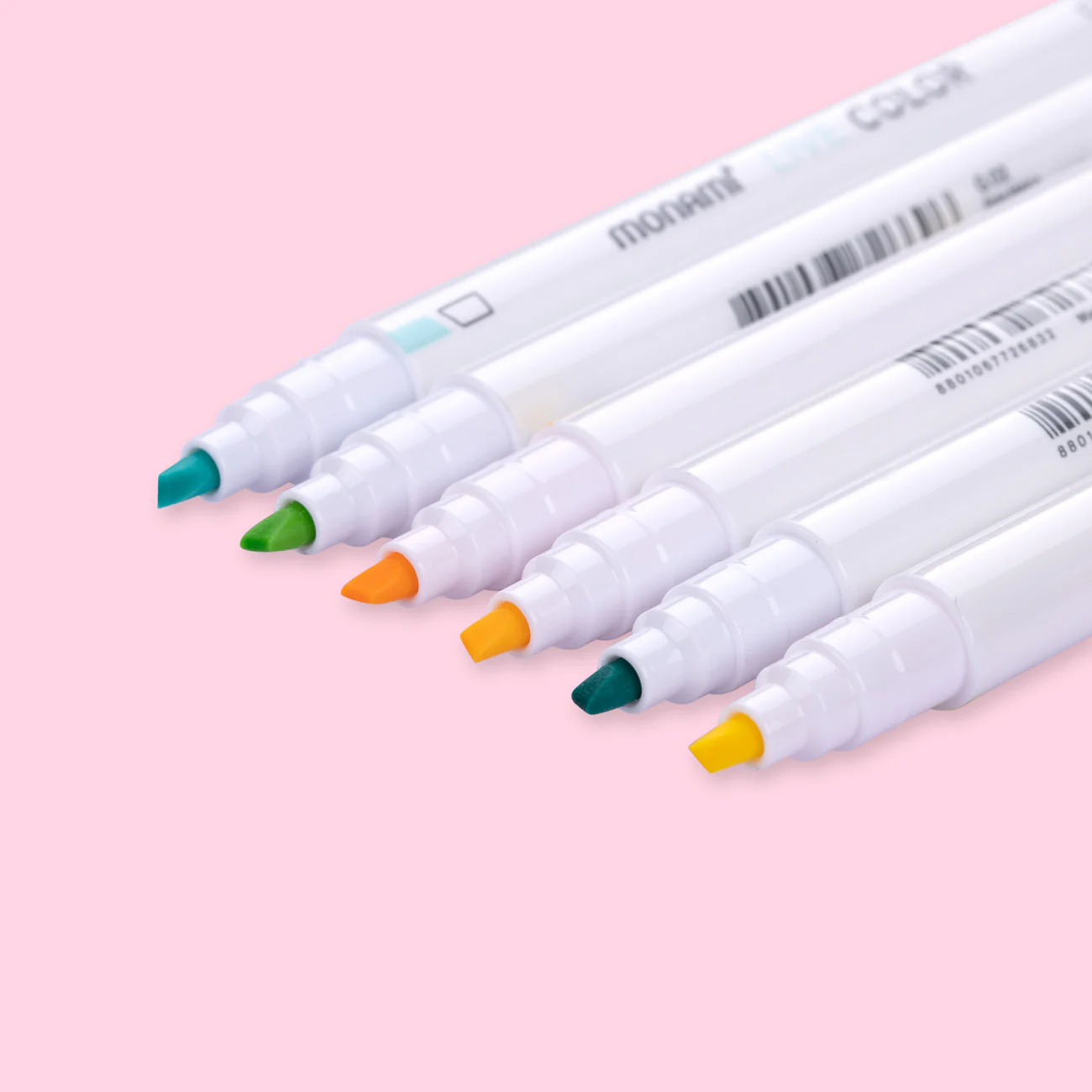 Monami Dual Tip Marker- Refresh - Set of 6 - Image 3