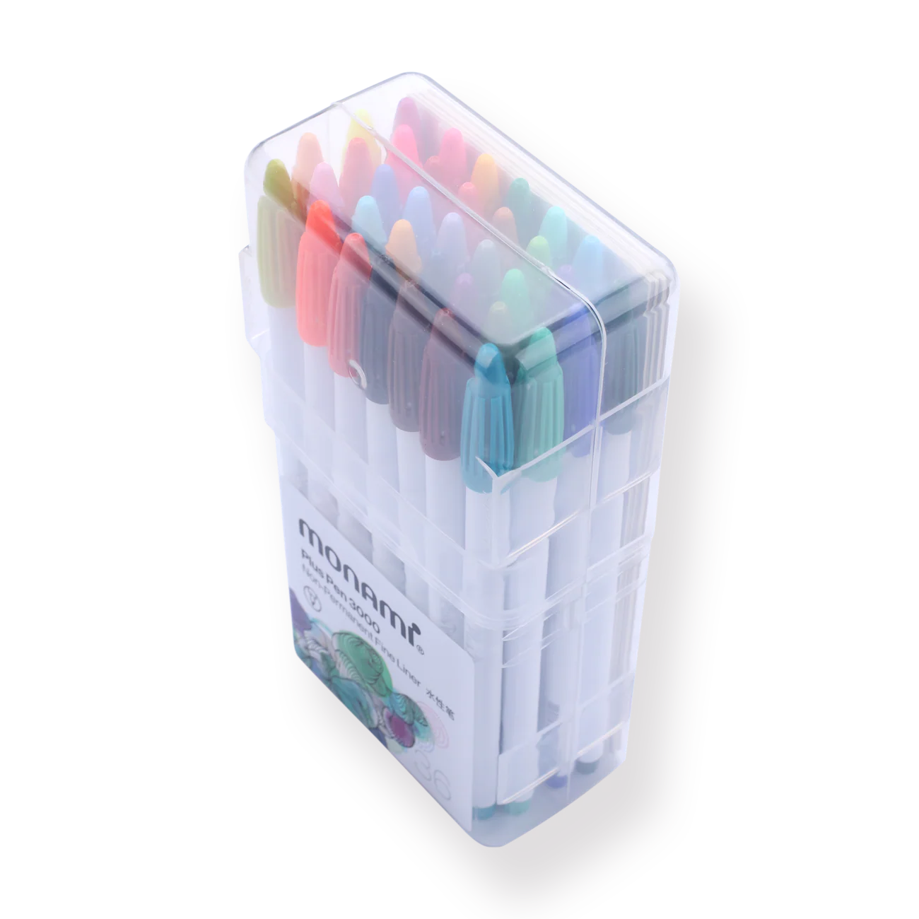 Monami Plus Pen 3000 - 36 Colors Set - Box Set - Image 5