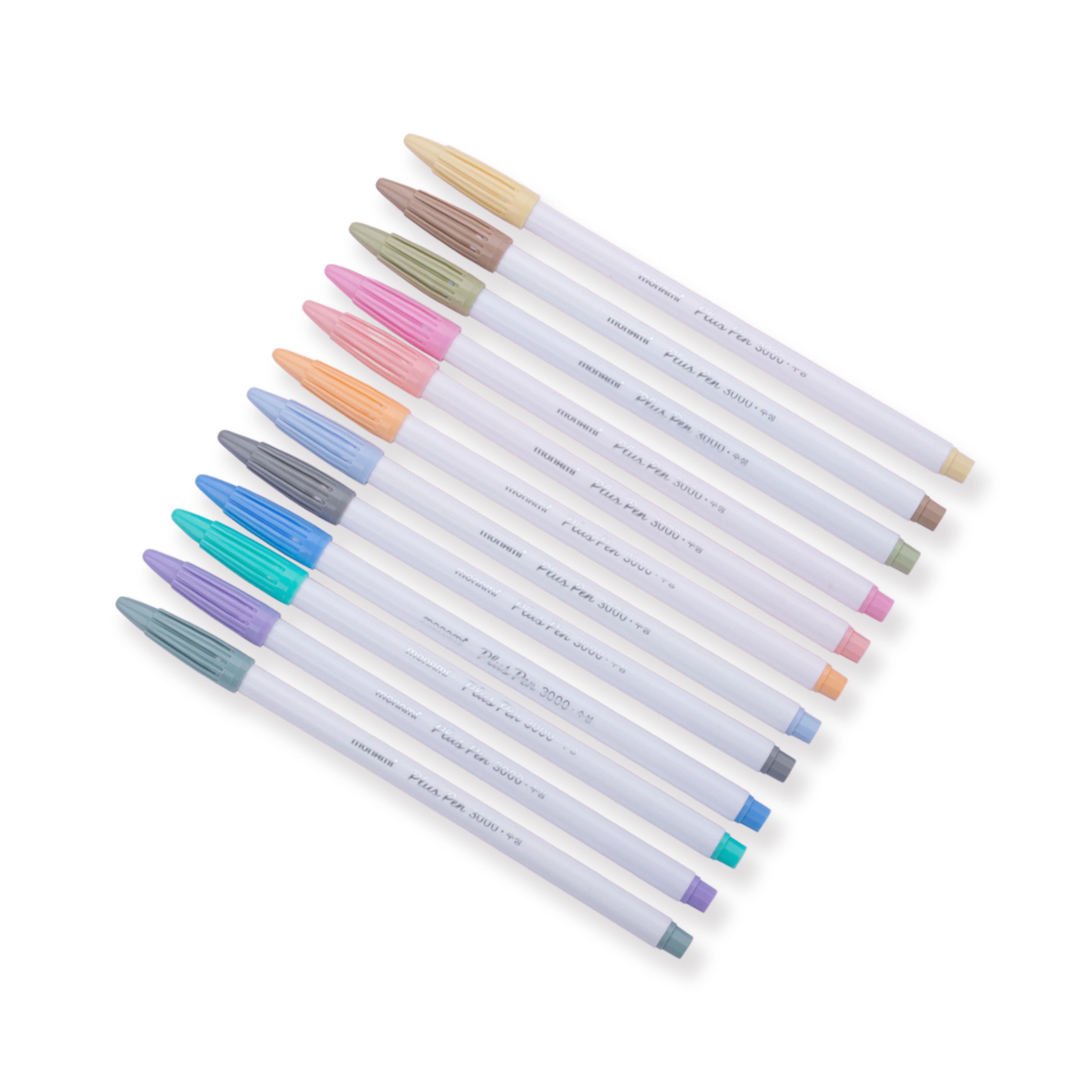 Monami Plus Pen 3000 - Cream Color - Set of 12 - Image 5