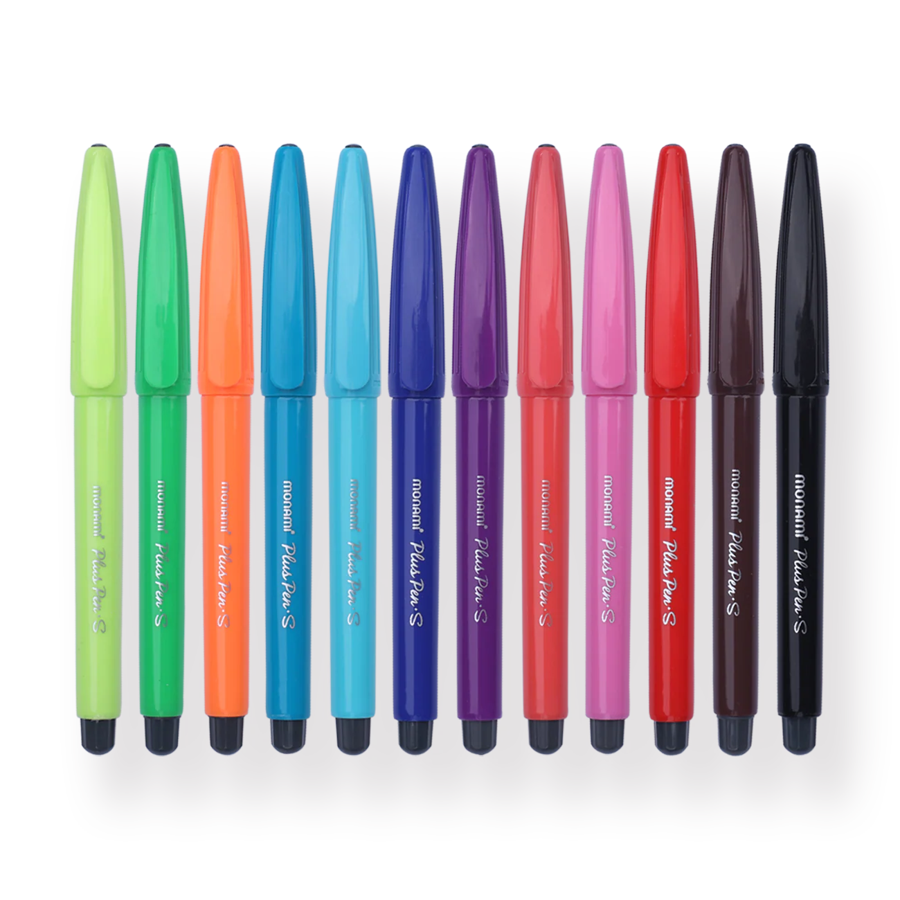Monami Plus Pen S - Non-Permanent Fine Liner - Set of 12 - Image 15