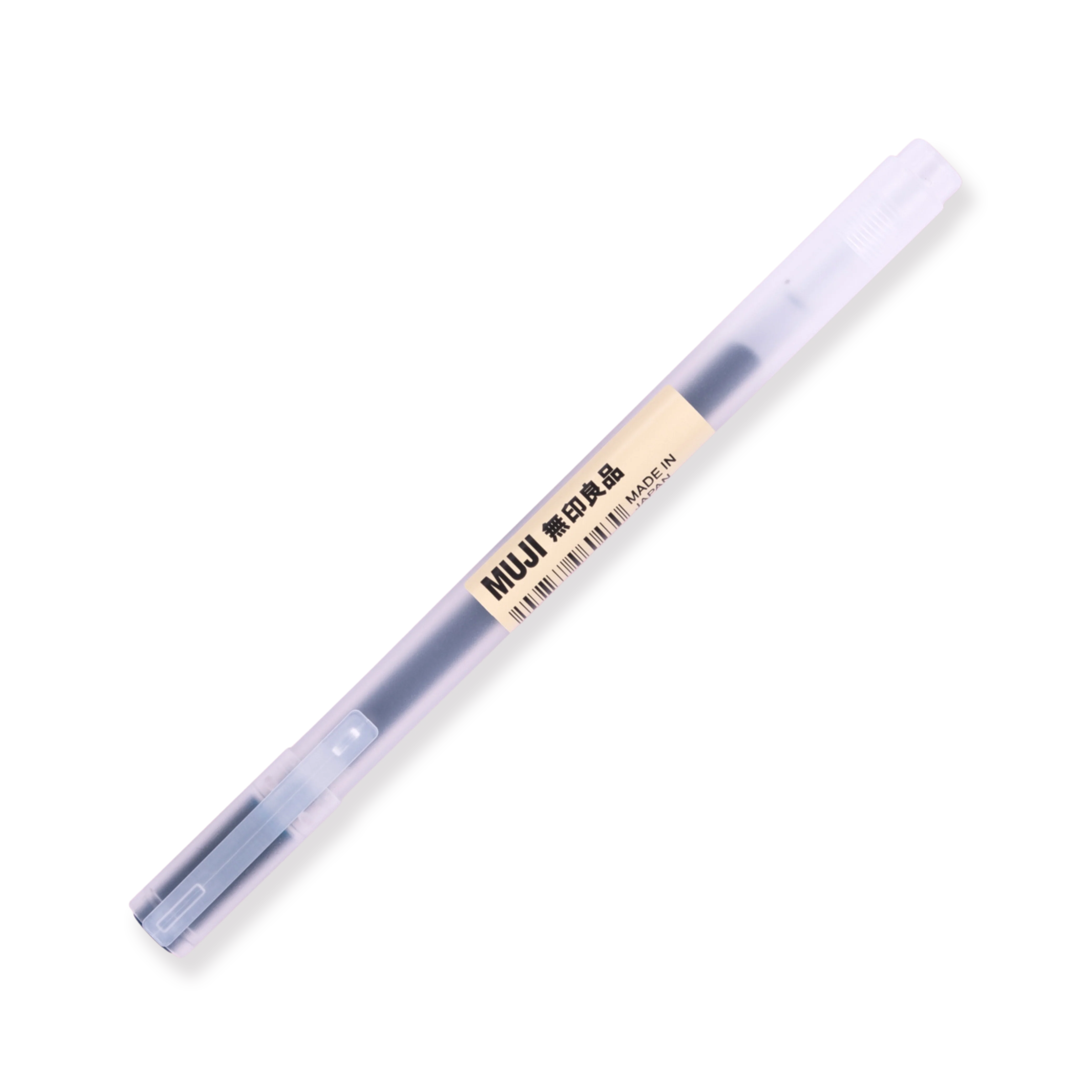 Muji Cap Type Gel Ink Pen - 0.5 mm - Blue Black