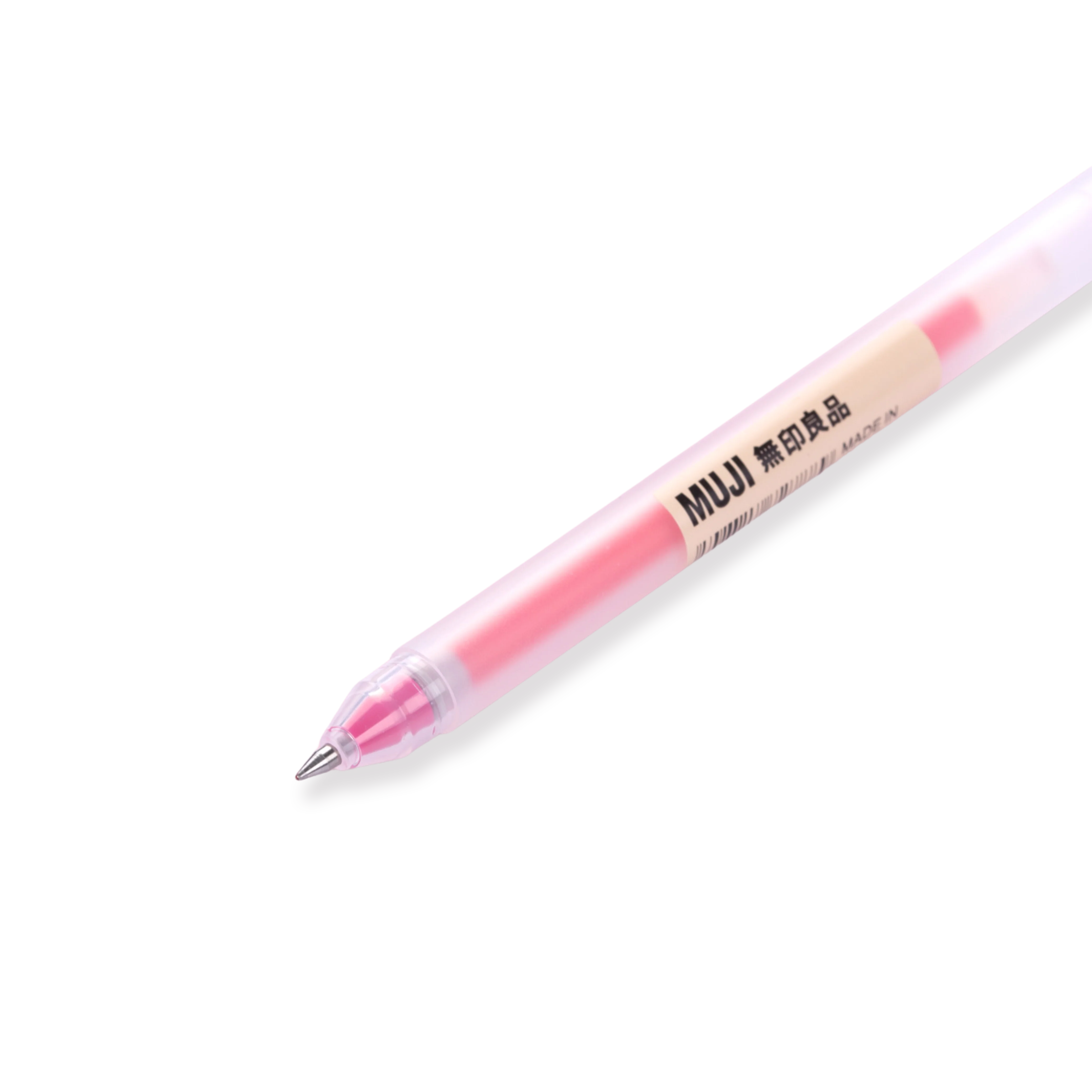 Muji Cap Type Gel Ink Pen - 0.5 mm - Sakura - Image 2