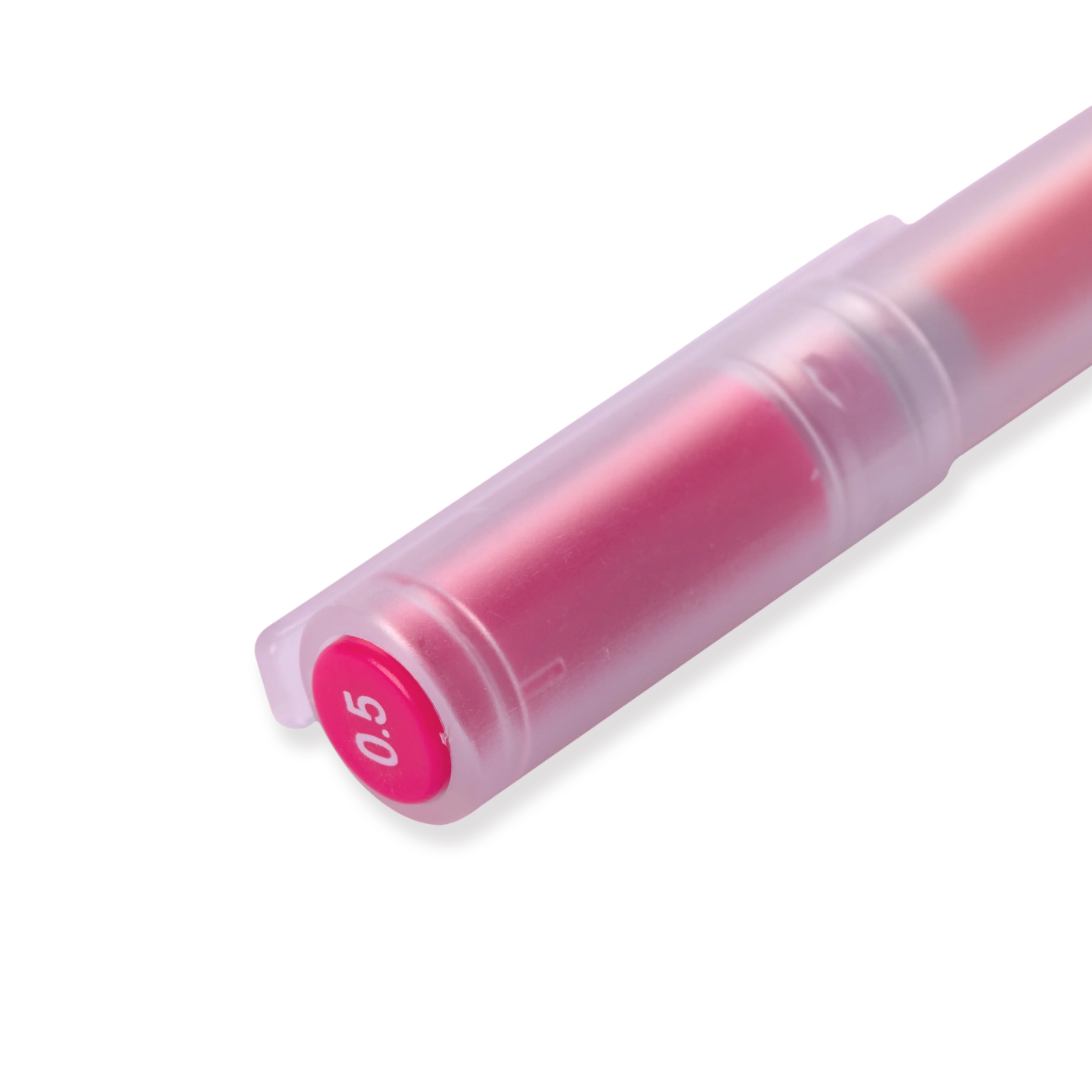 Muji Cap Type Gel Ink Pen - 0.5 mm - Sakura - Image 3