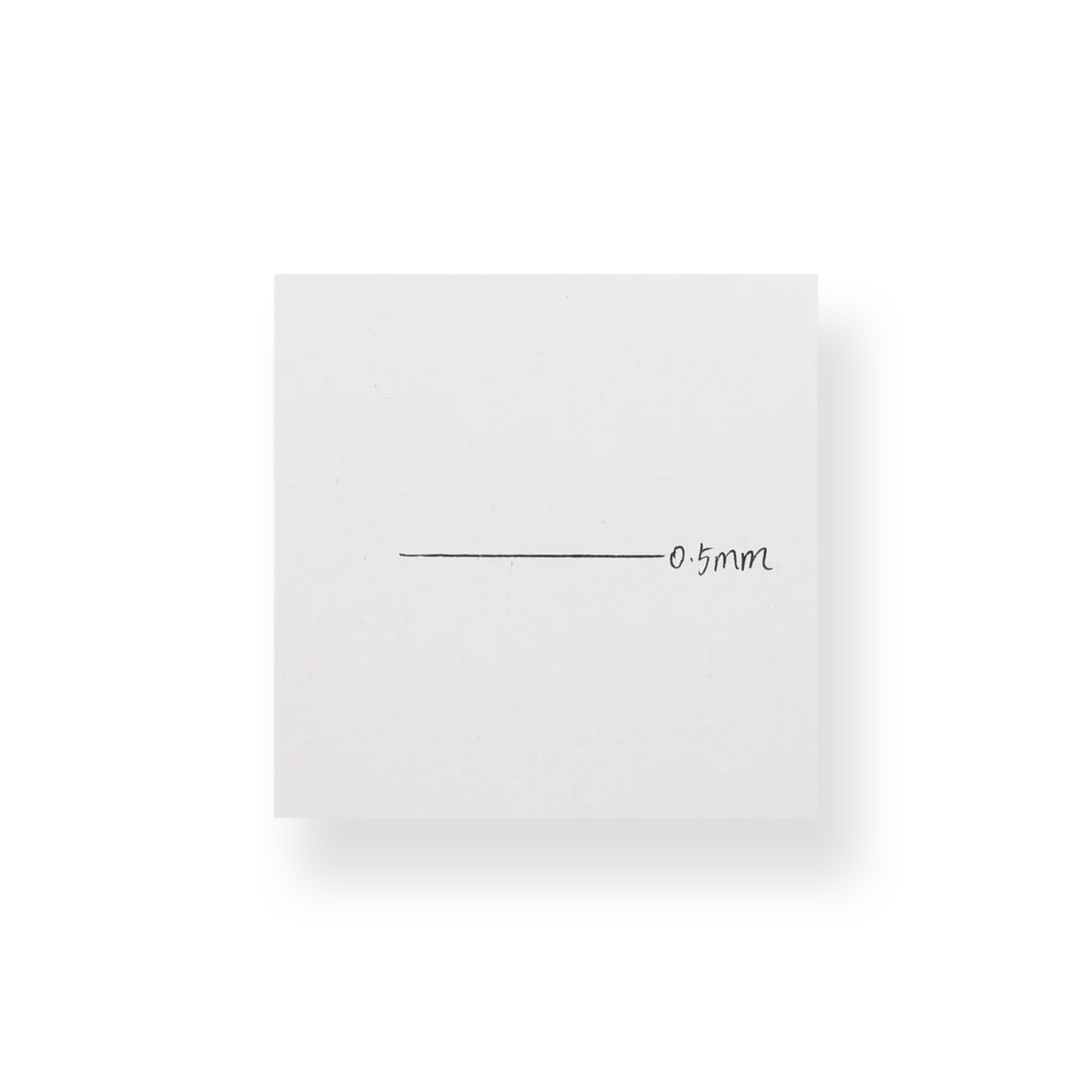 Muji Gel Ink Pocket Pen - 0.5 mm - Black - Image 4