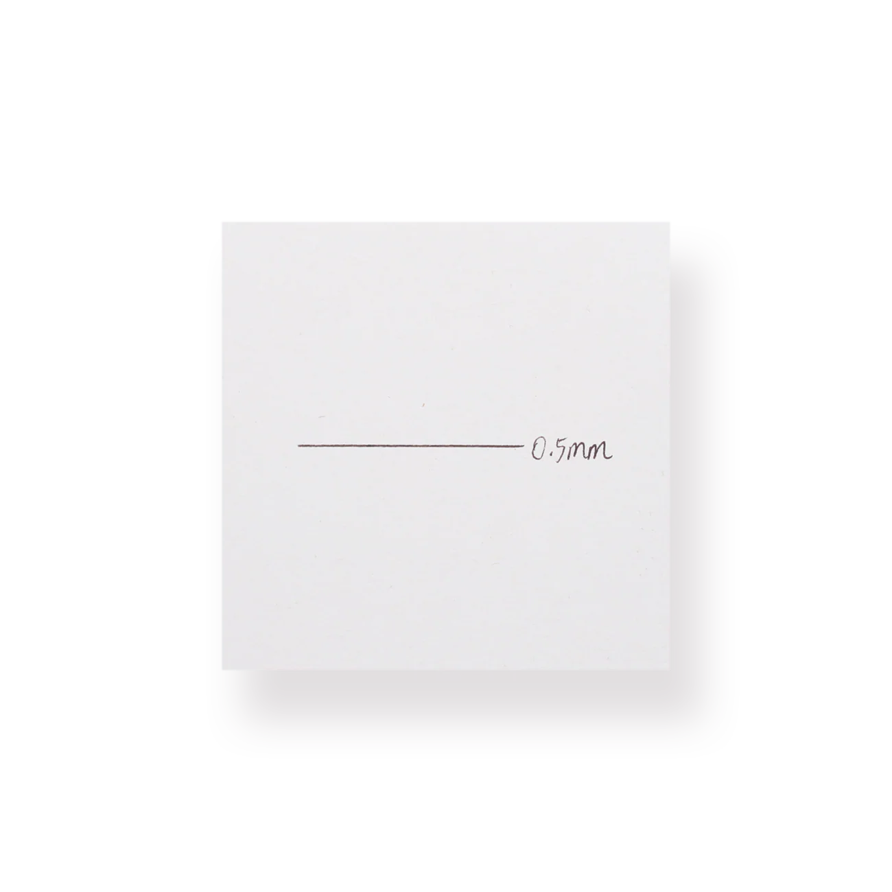 Muji Gel Ink Pocket Pen - 0.5 mm - Brown - Image 4