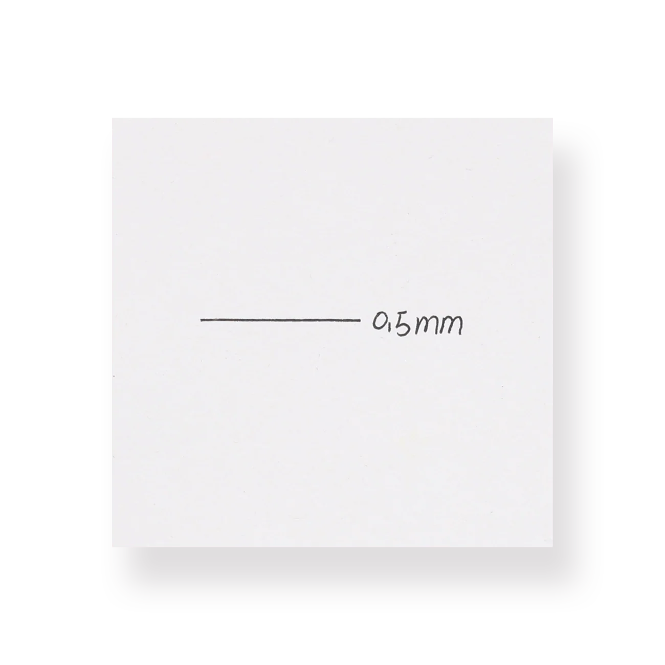 Muji Smooth Writing Gel Pen 0.5 mm - Black - Image 5