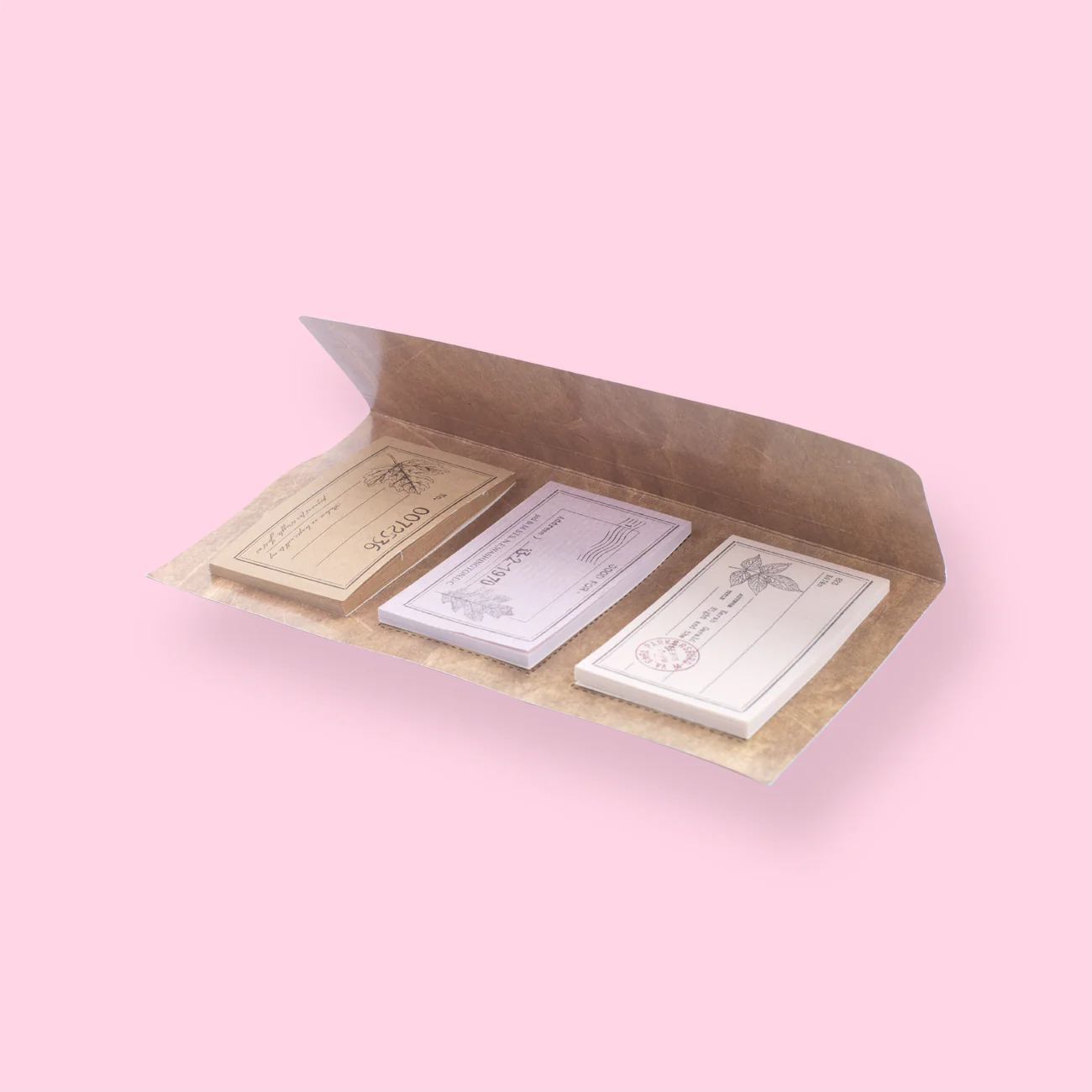 Natural Plant Scrapbooking Paper Pad Set - Maple - Image 2