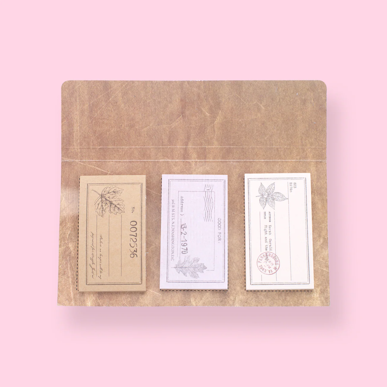 Natural Plant Scrapbooking Paper Pad Set - Maple - Image 3