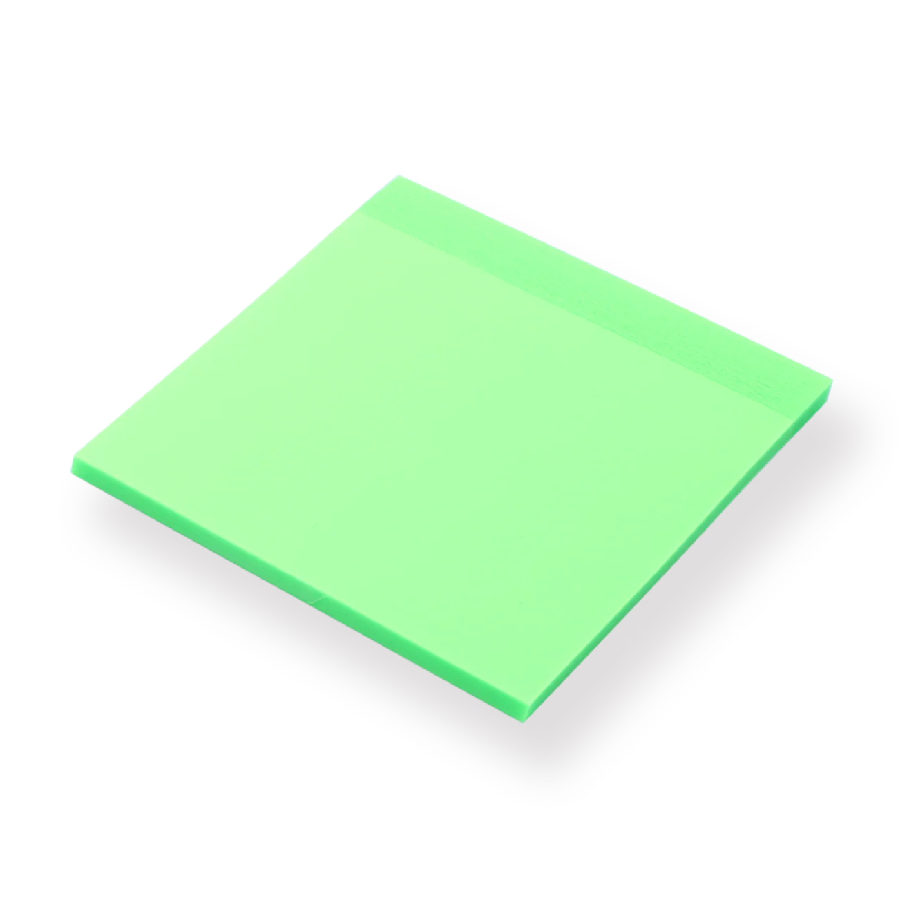 Neon Color Sticky Notes - Green