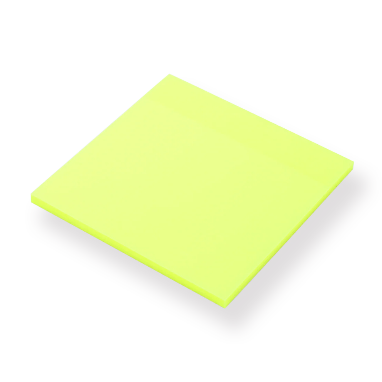 Neon Color Sticky Notes - Yellow