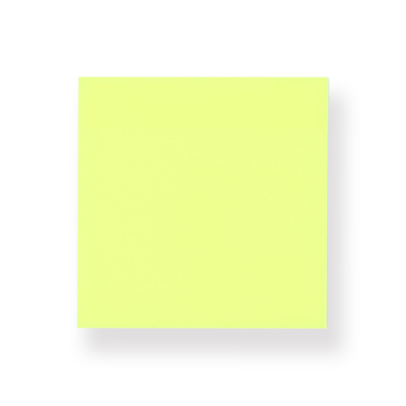 Neon Color Sticky Notes - Yellow - Image 3