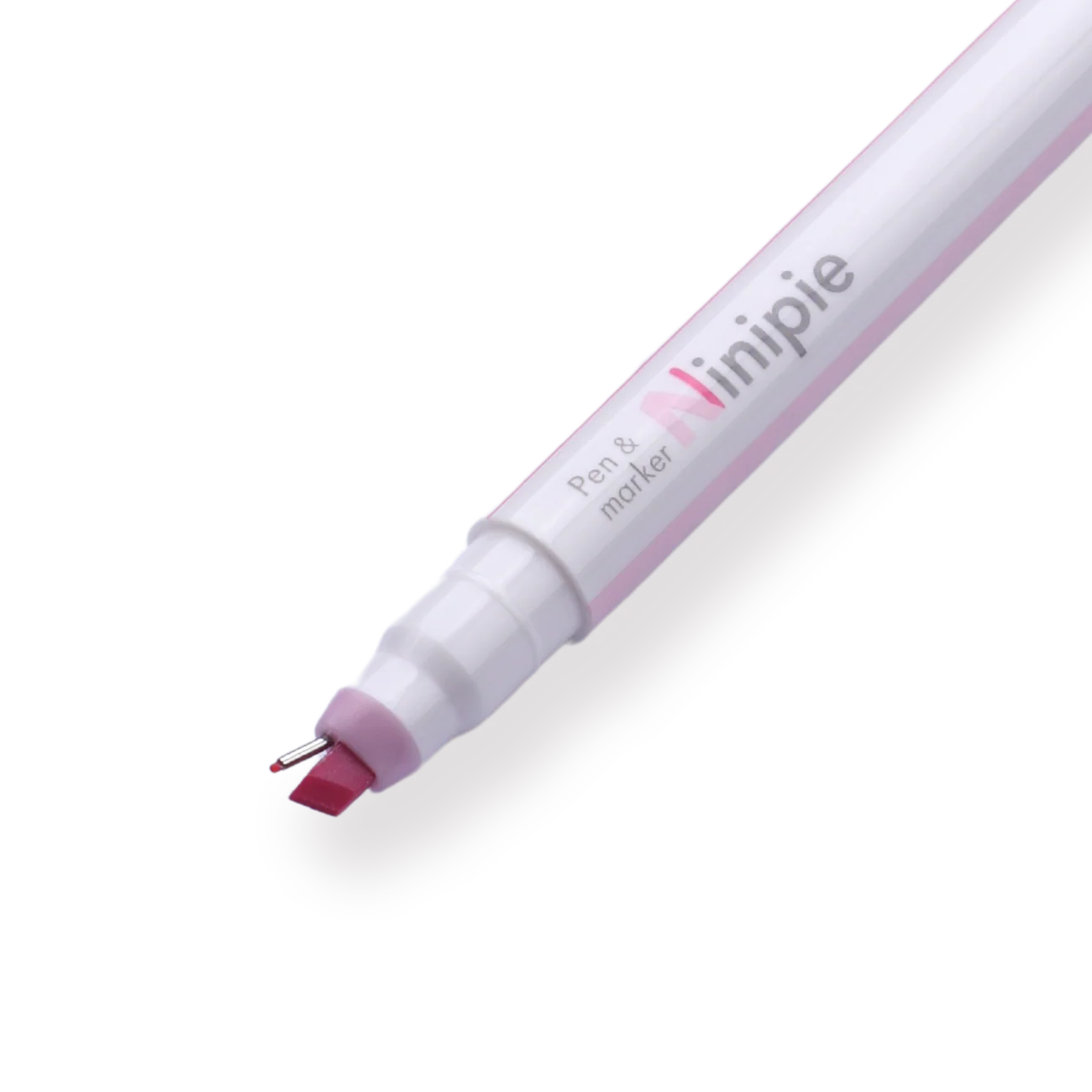 Sun-Star Ninipie Pen & Marker - Light Pink + Pink - Image 2