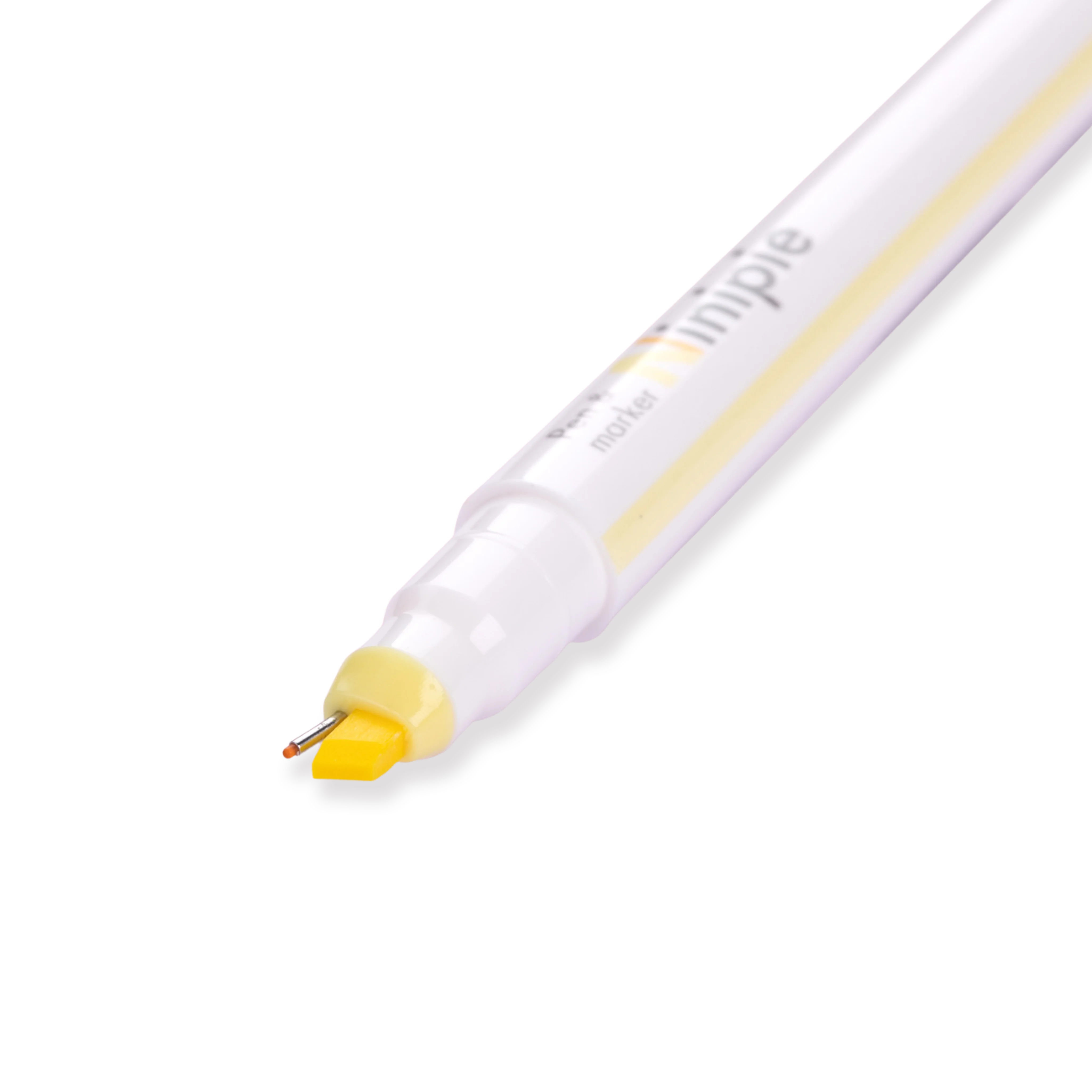 Sun-Star Ninipie Pen & Marker - Light Yellow + Yellow - Image 2
