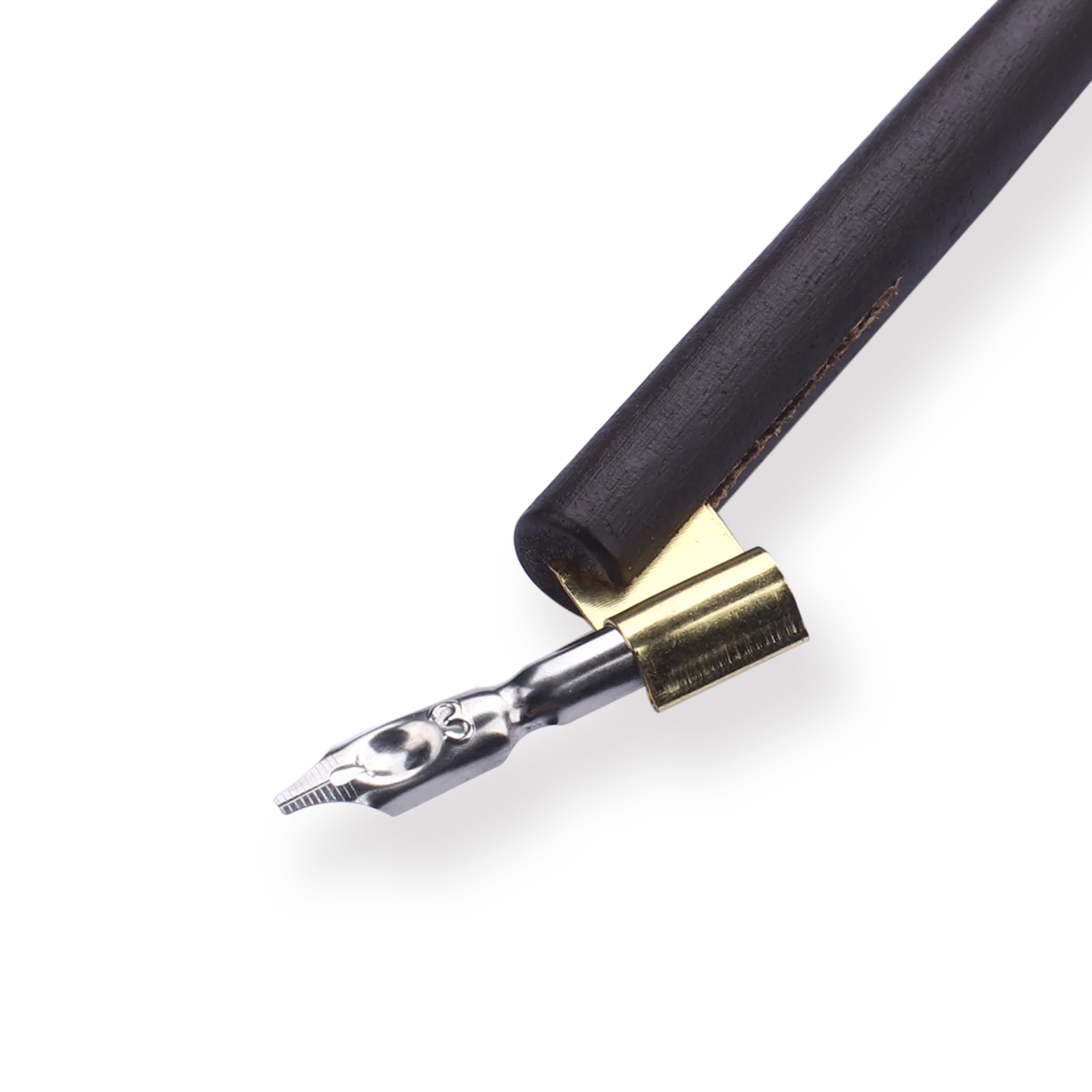 Oblique Dip Pen Set - Brown - Image 5