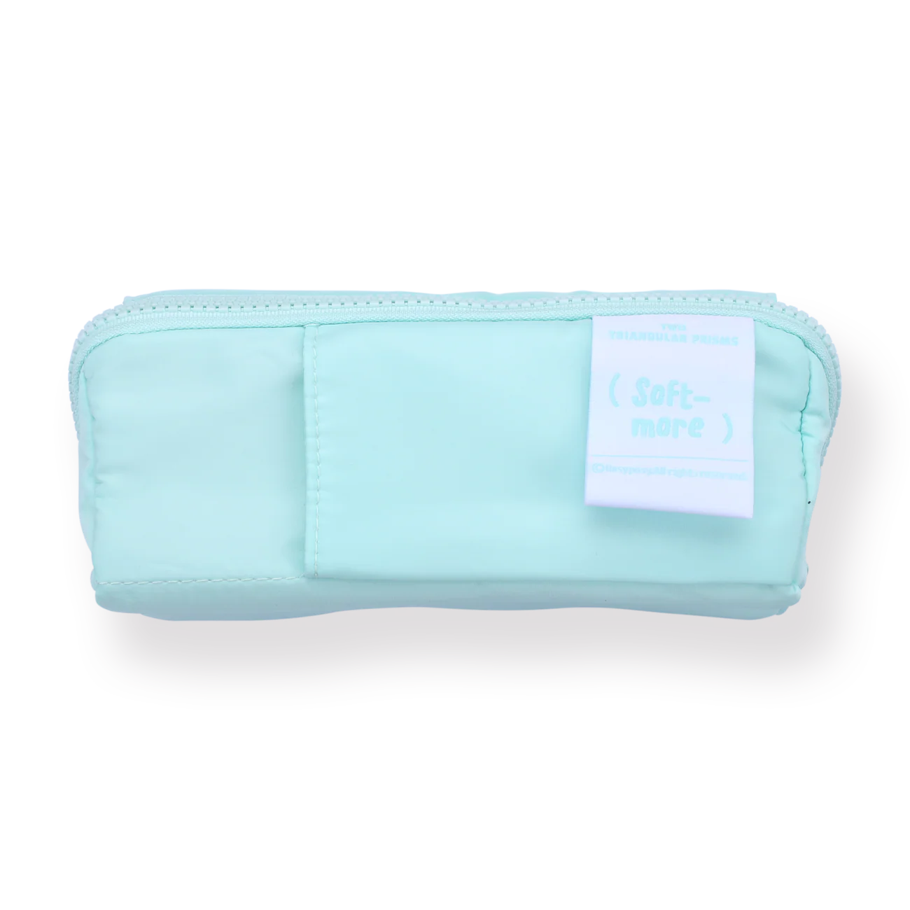 Pastel Prism Pencil Pouch - Mint
