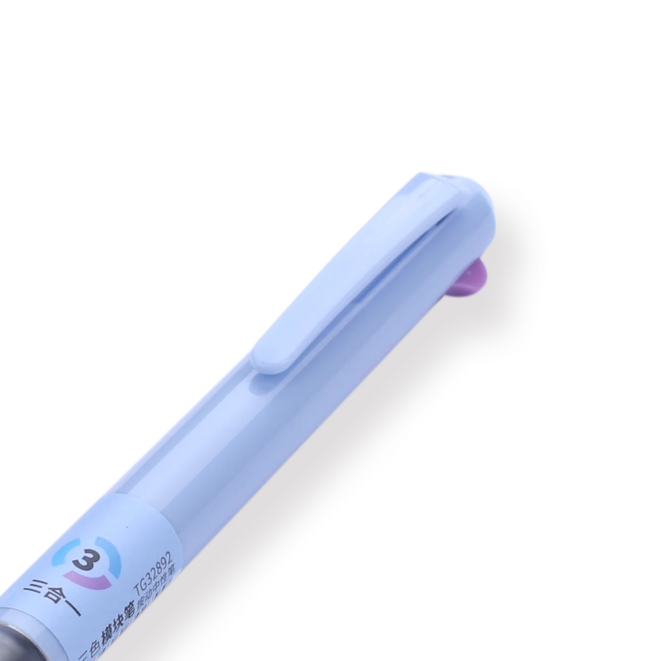 Pastel Tricolor Pen - 0.5 mm - Blue - Image 3