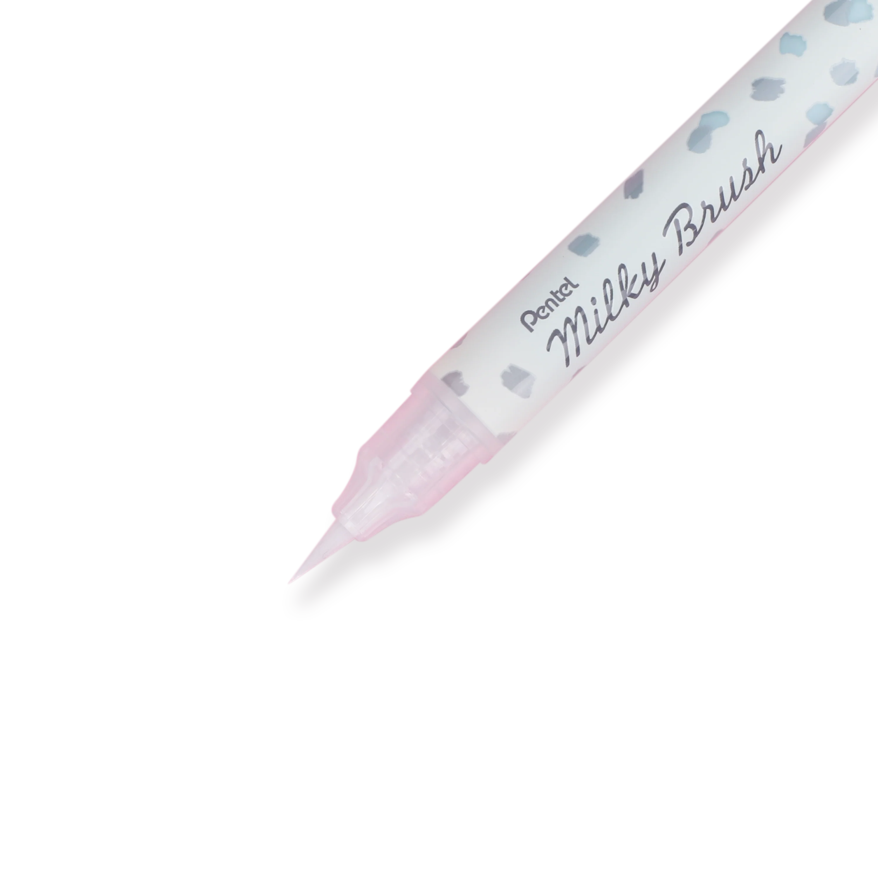 Pentel Arts Milky Brush Pen - Pastel Blue - Image 2