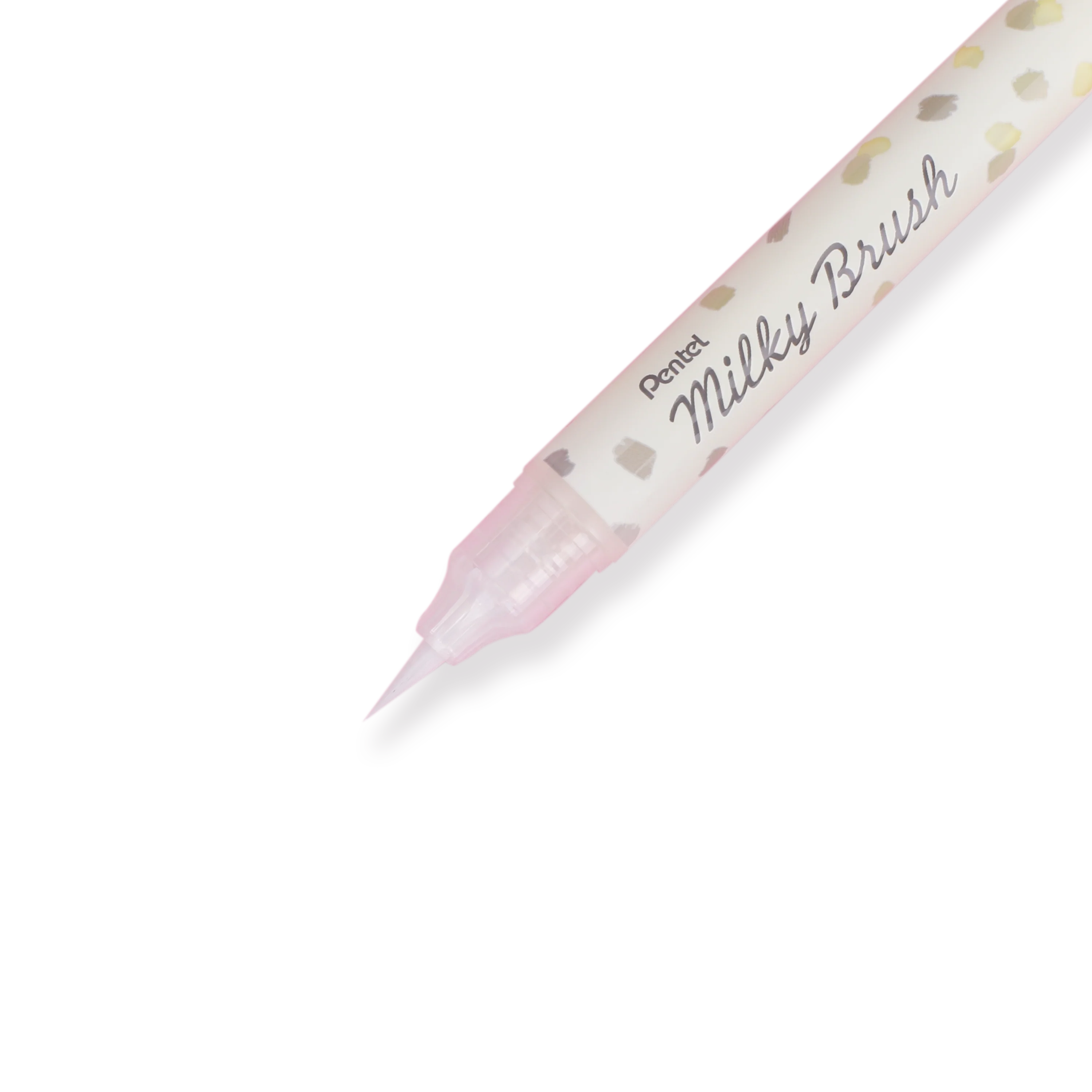 Pentel Arts Milky Brush Pen - Pastel Yellow - Image 2
