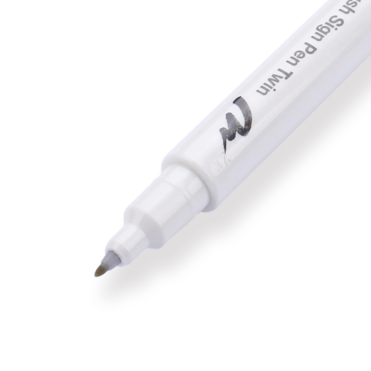 Pentel Brush Sign Pen Twin - Beige - Image 3