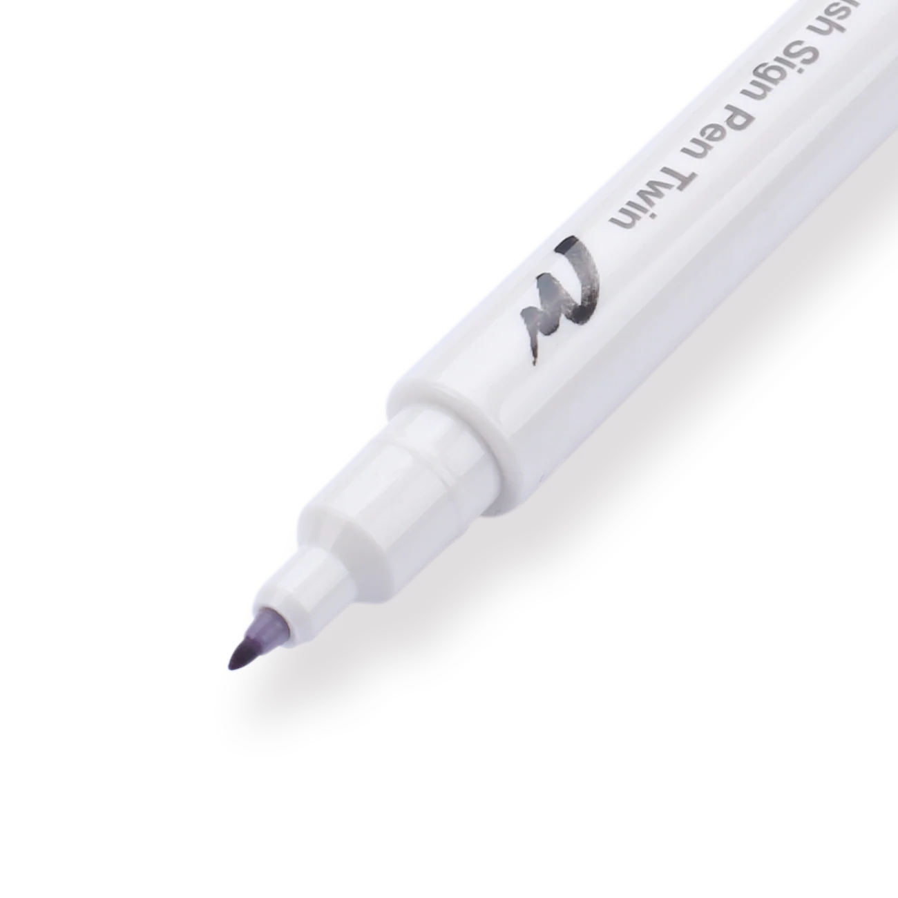 Pentel Brush Sign Pen Twin - Dark Red - Image 3