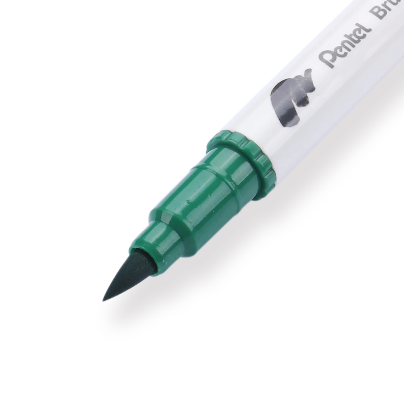 Pentel Brush Sign Pen Twin - Green - Image 2