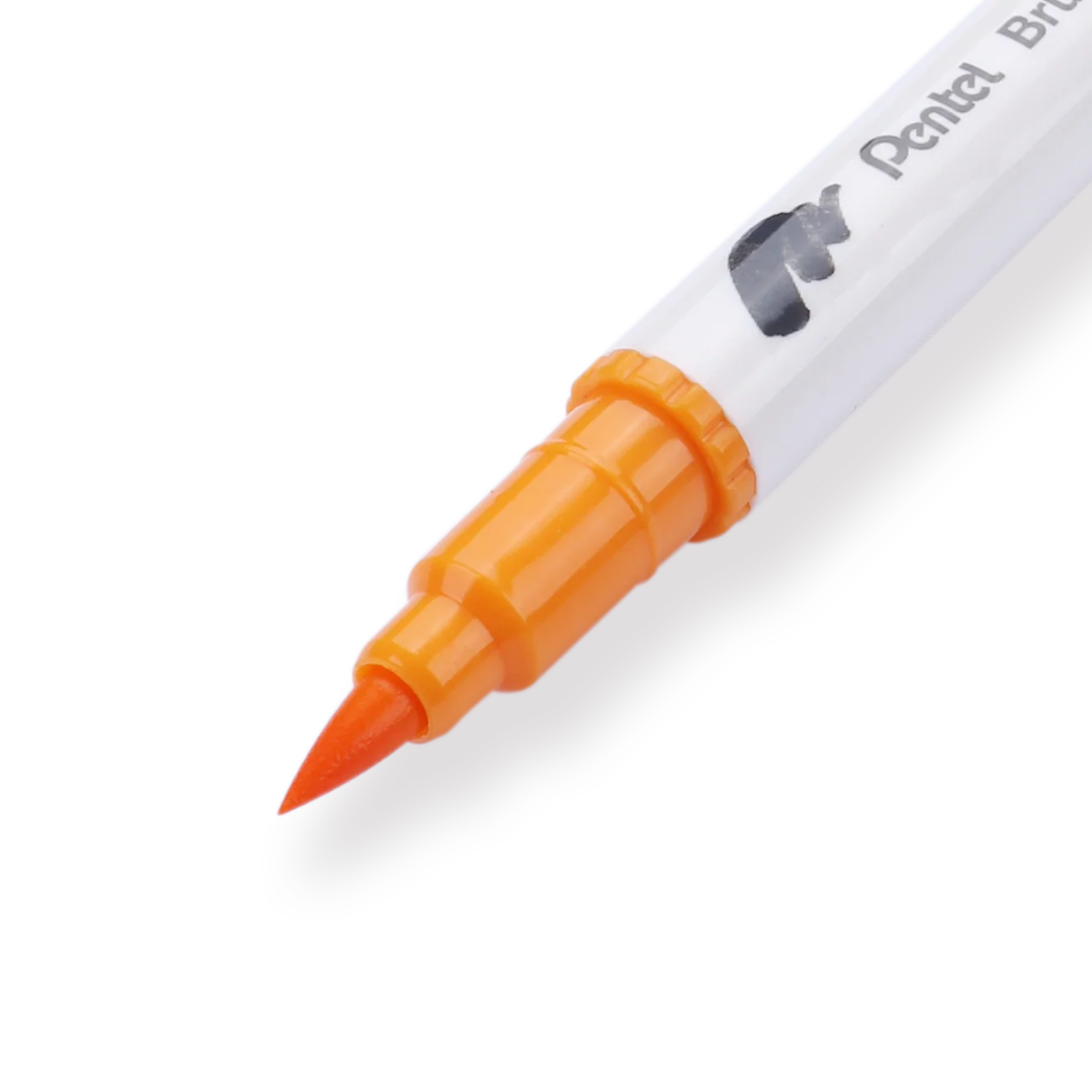 Pentel Brush Sign Pen Twin - Ochre - Image 2