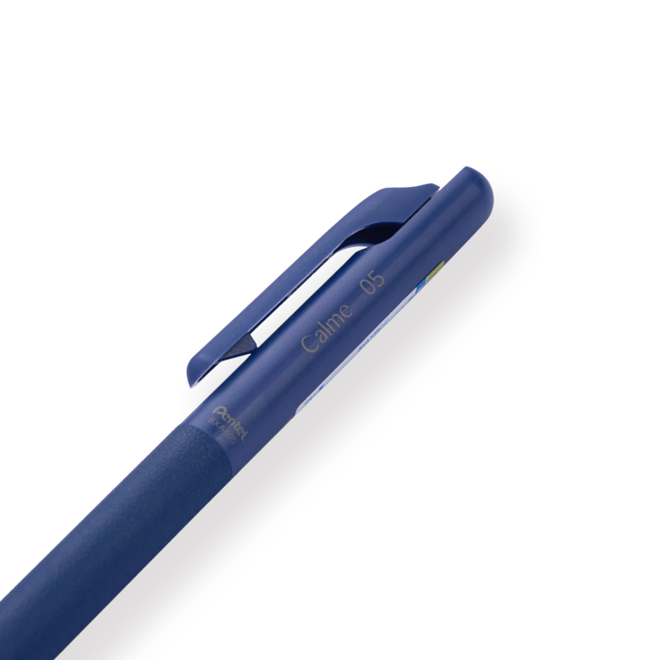 Pentel Calme Ballpoint Pen - 0.5 mm - Blue Body - Blue Ink - Image 3