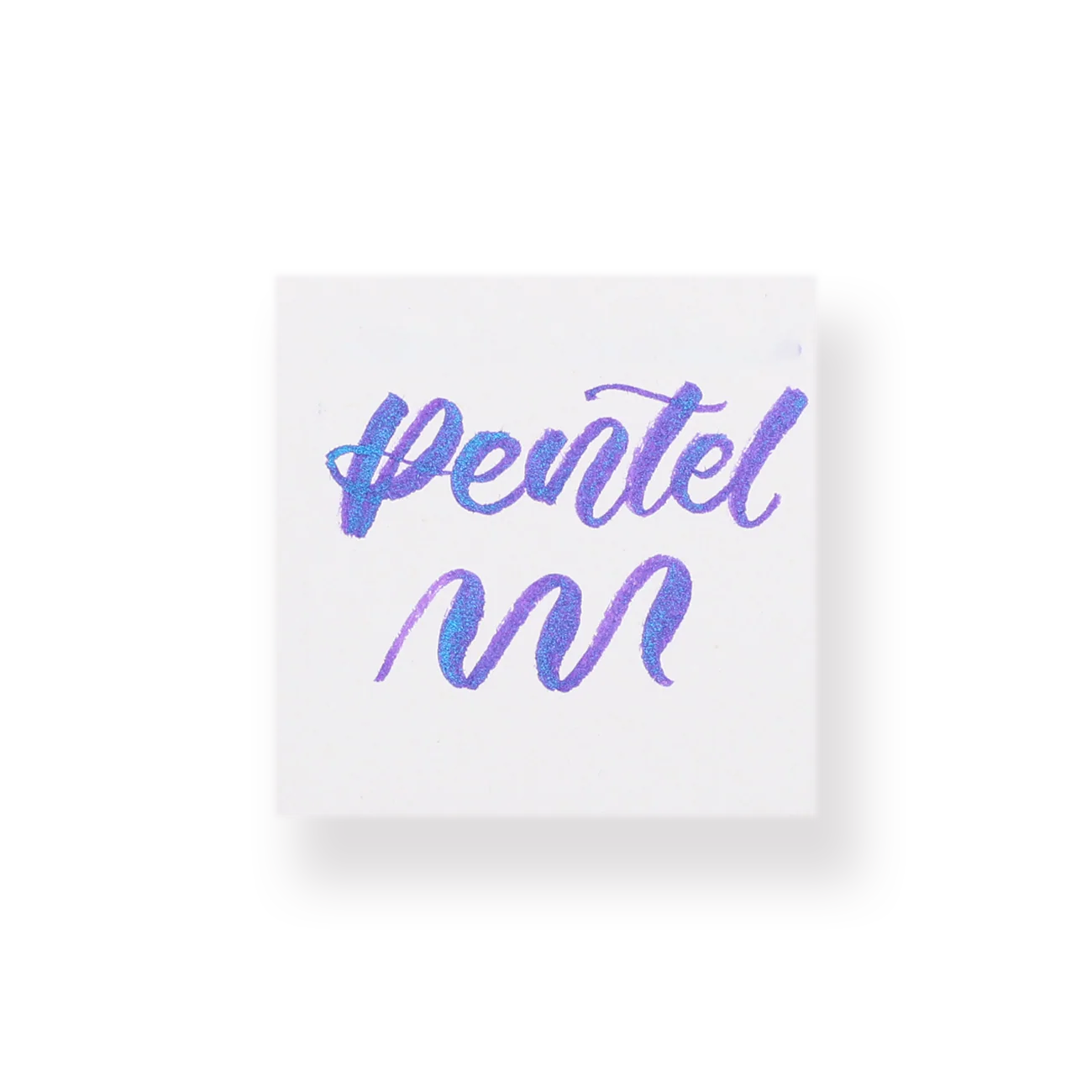 Pentel Dual Metallic Brush Pen - Violet + Metallic Blue - Image 5