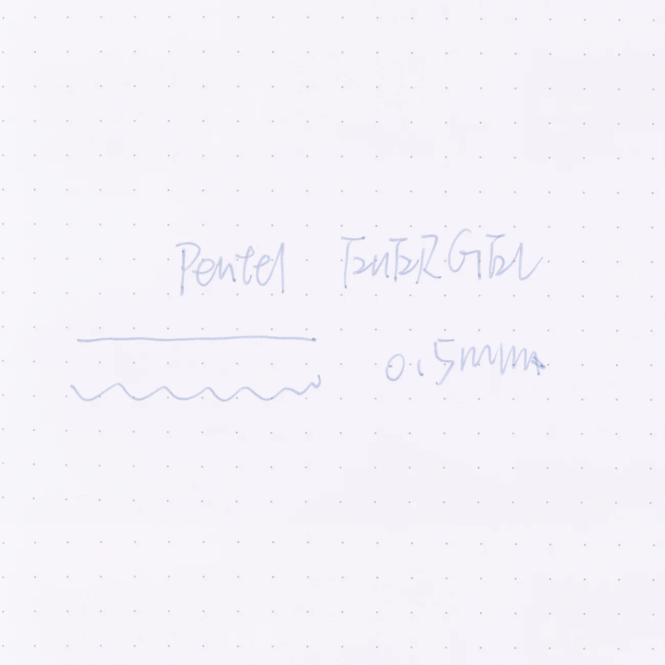 Pentel EnerGel Infree Gel Pen - 0.5 mm - Rough Gray - Image 4