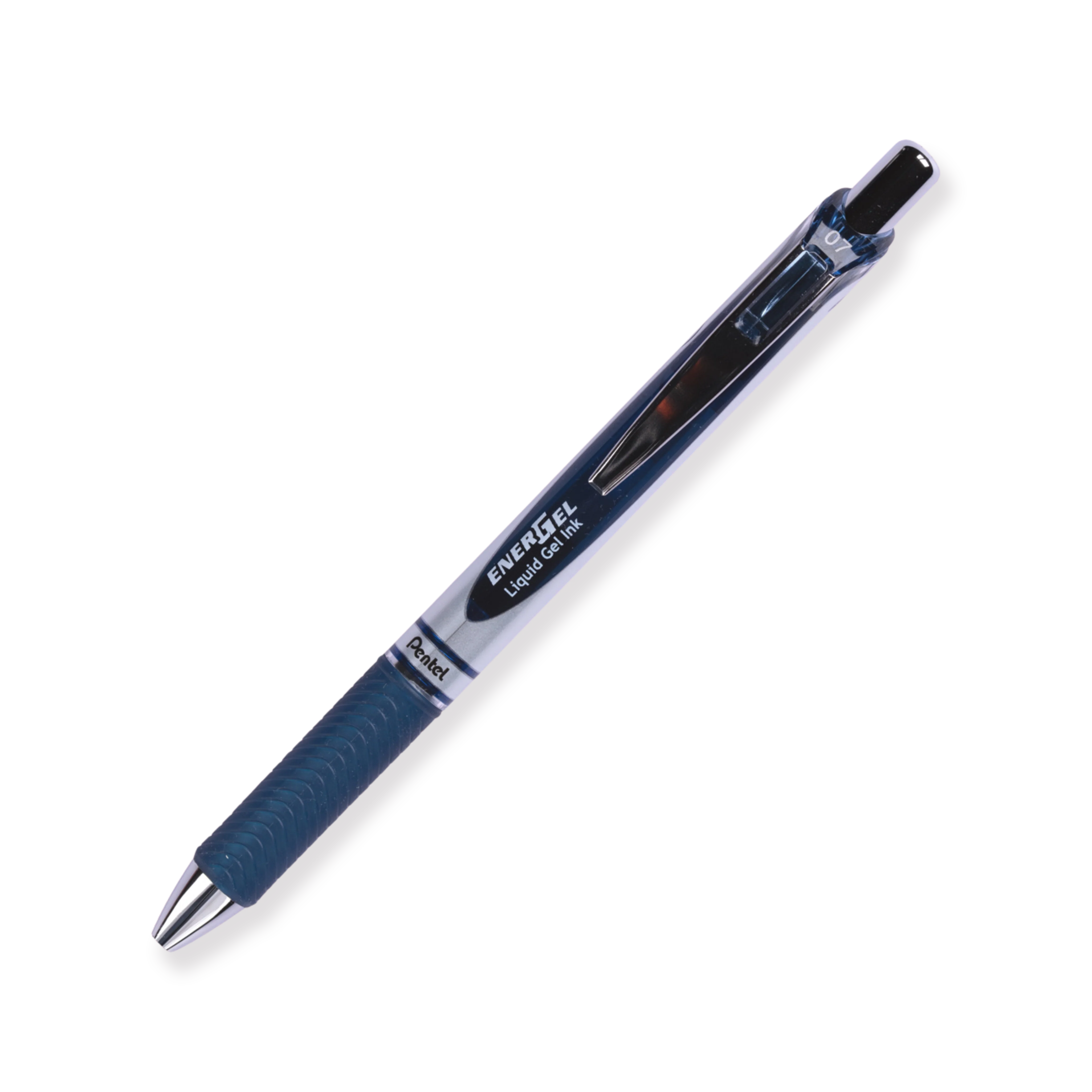 Pentel EnerGel RTX Gel Pen - Conical - 0.7 mm - Navy Blue