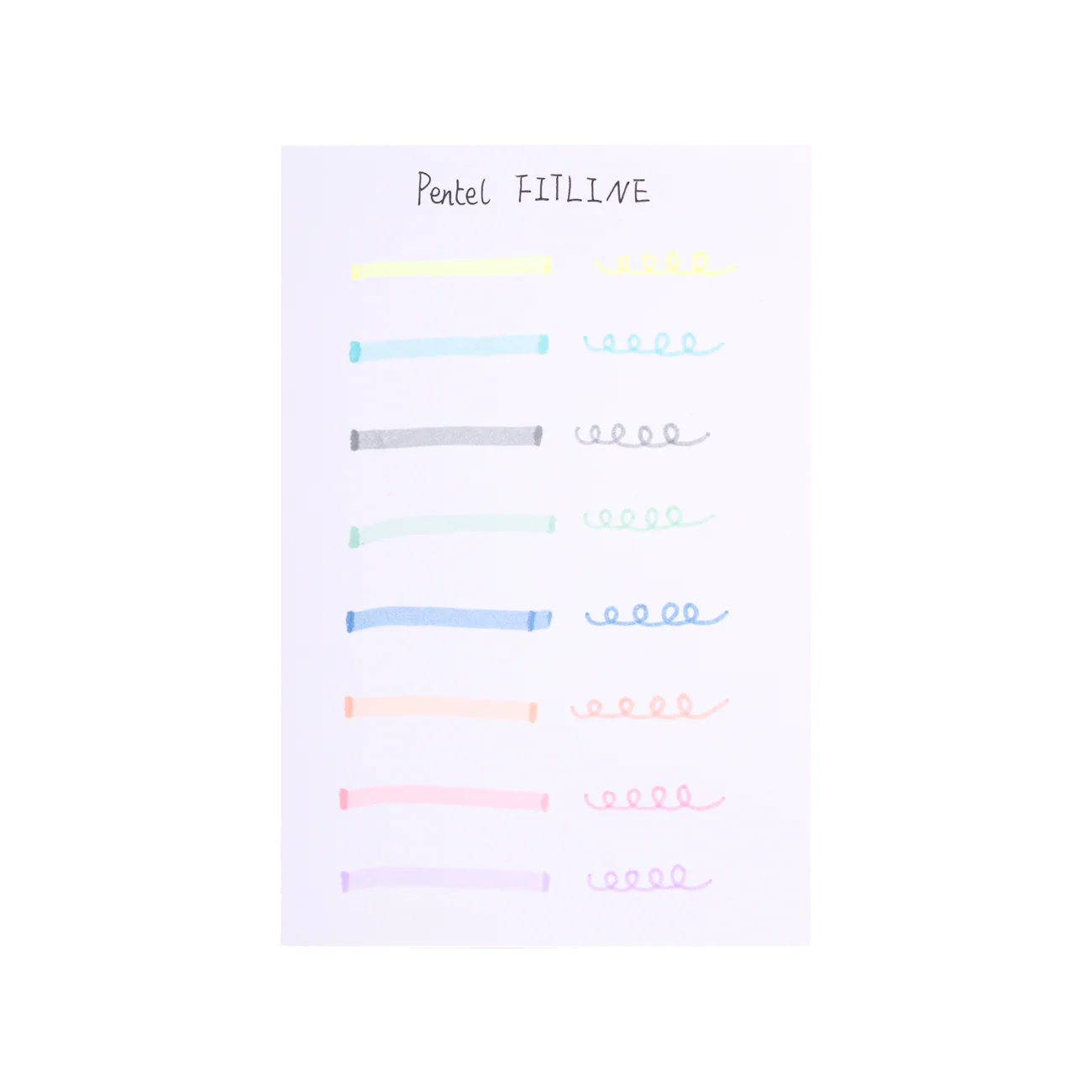 Pentel Fitline Double-Sided Highlighter - Chisel/Fine Tip - Pastel Green - Image 4