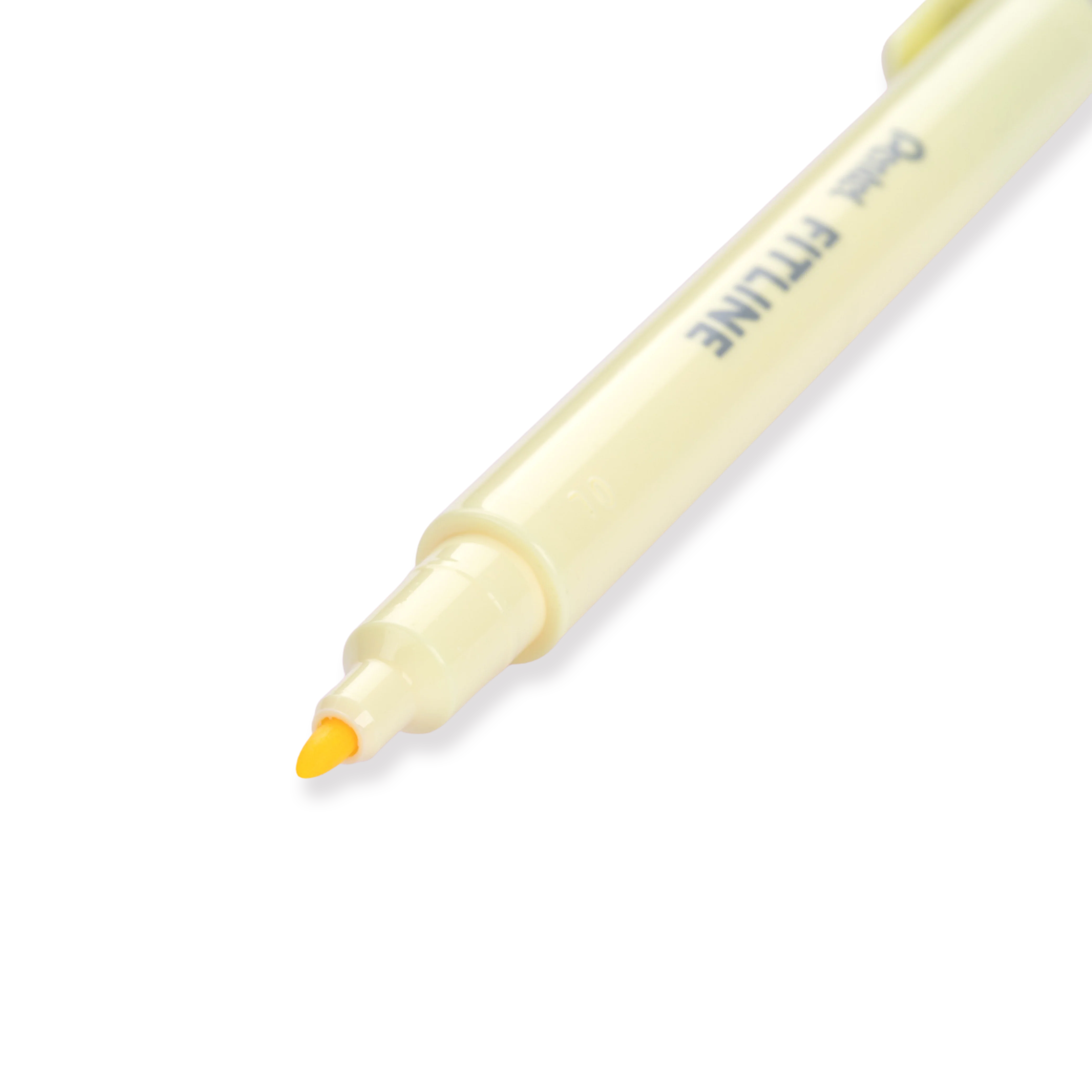 Pentel Fitline Double-Sided Highlighter - Chisel/Fine Tip - Pastel Yellow - Image 2