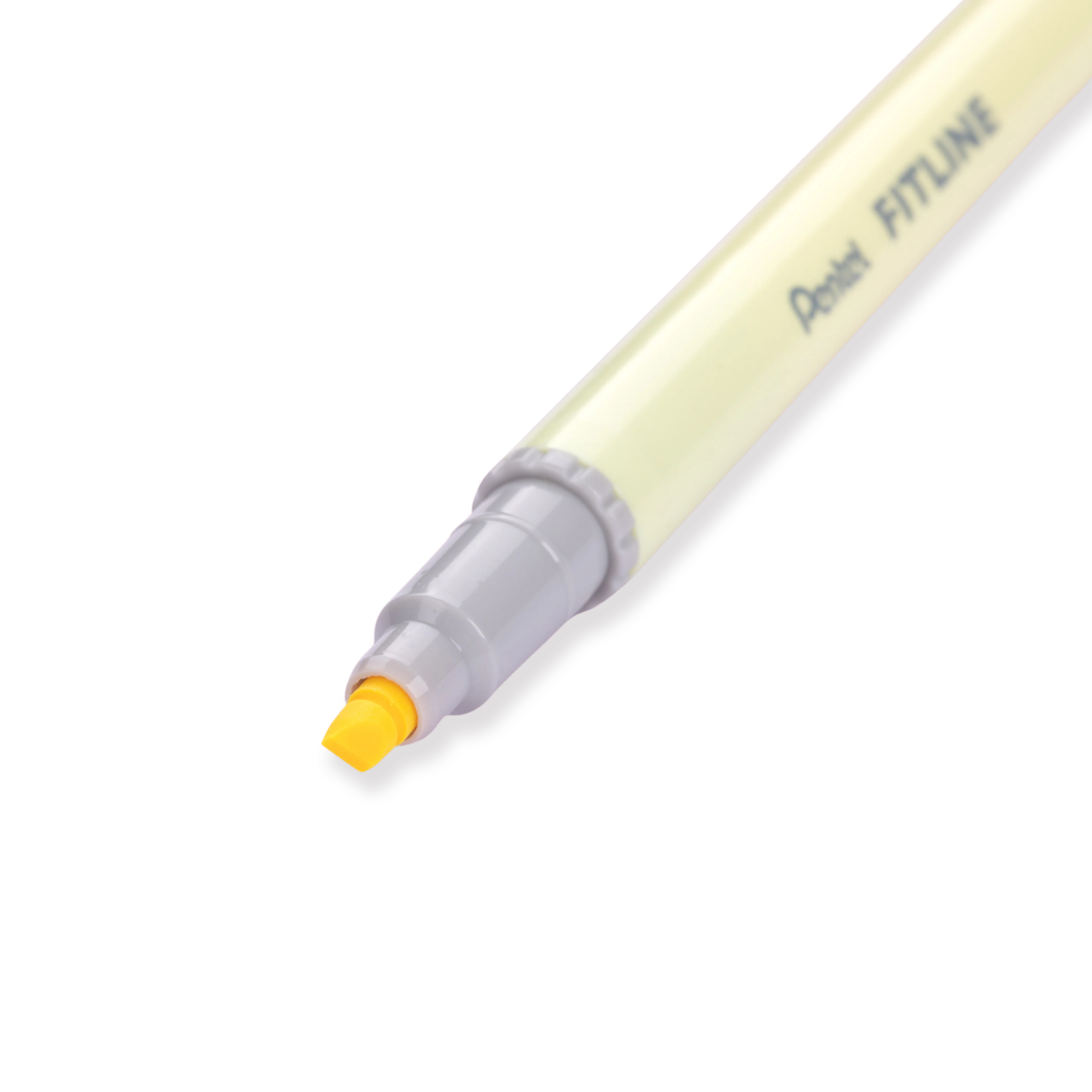 Pentel Fitline Double-Sided Highlighter - Chisel/Fine Tip - Pastel Yellow - Image 3