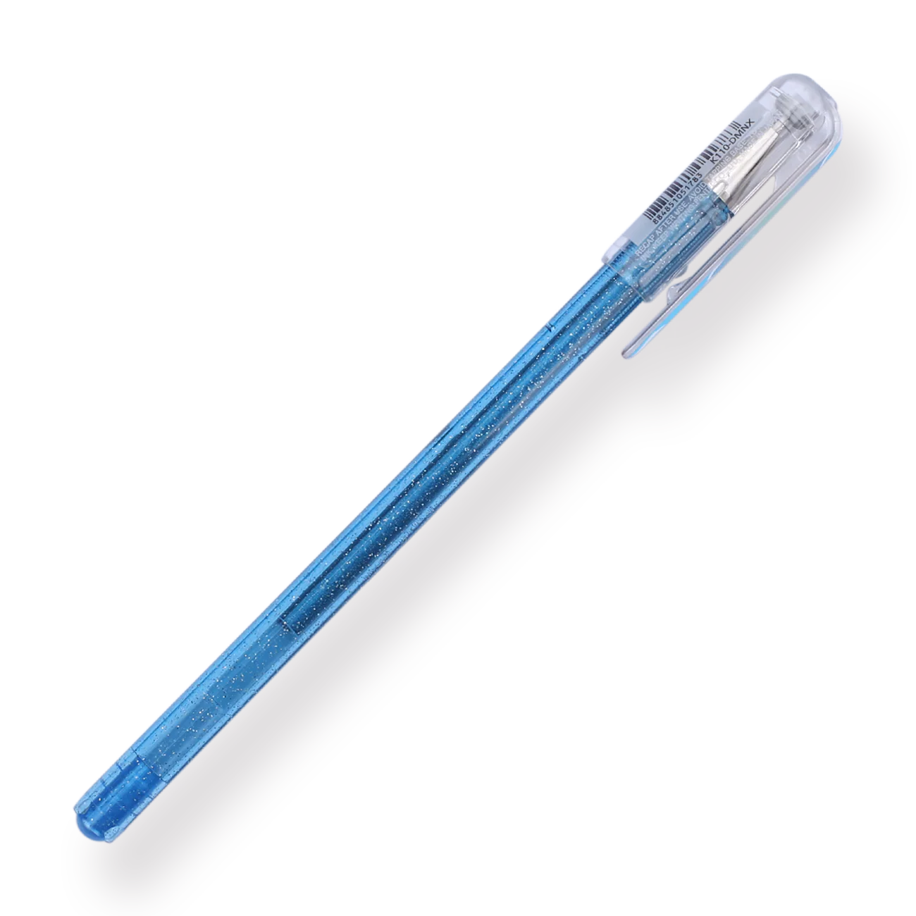 Pentel Hybrid Dual Metallic Liquid Gel Roller Mellow Color Series - 1.0mm - Blue Gray + Metallic Blue & Silver - Image 3