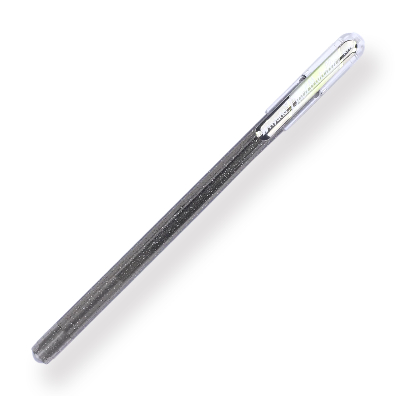 Pentel Hybrid Dual Metallic Liquid Gel Roller Mellow Color Series - 1.0mm - Silver + Metallic Copper & Green