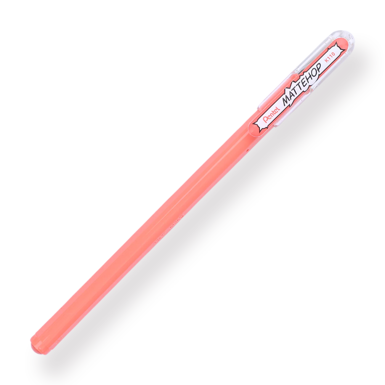 Pentel Mattehop 1.0 mm Gel Pen - Coral Pink