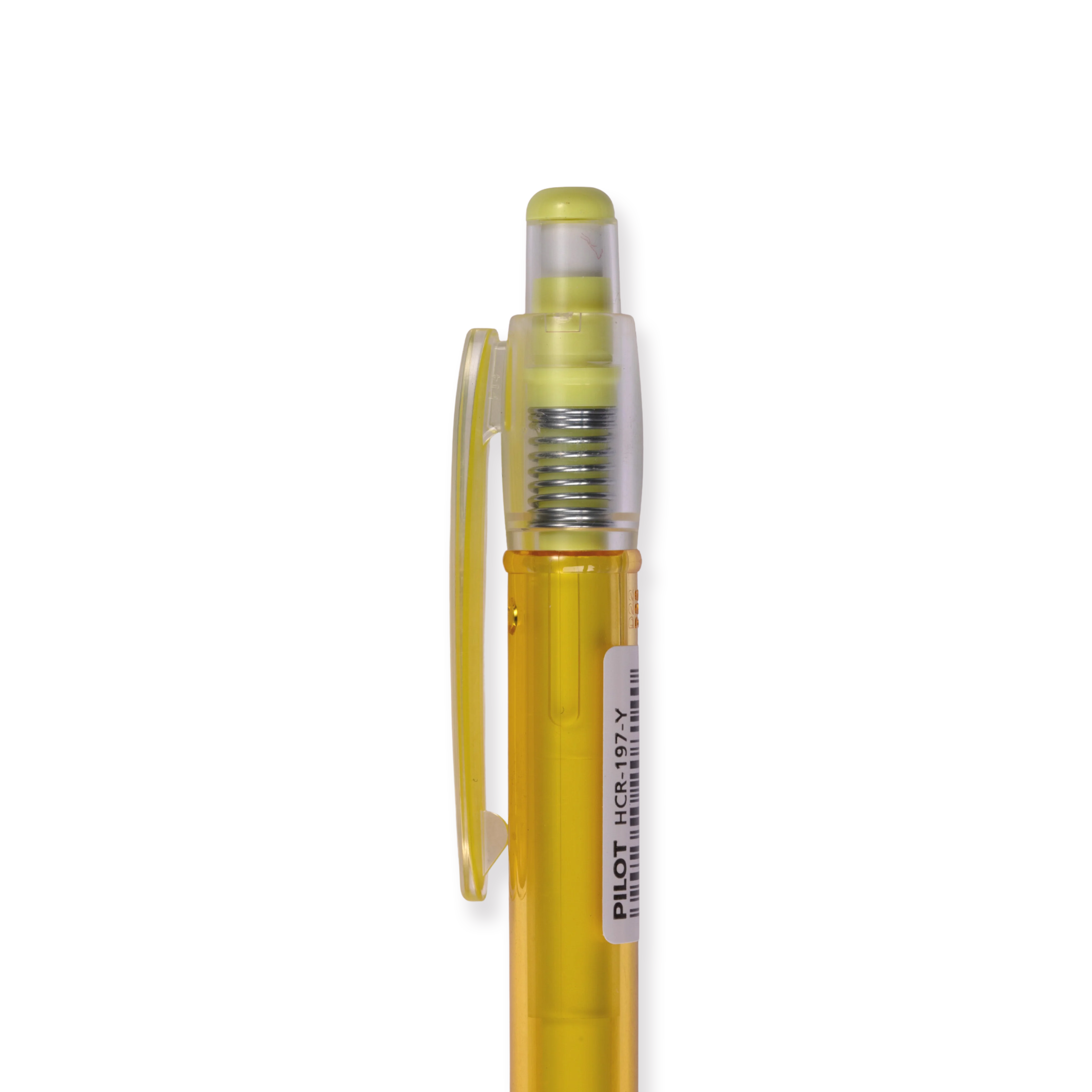 Pilot Color Eno Mechanical Pencil - 0.7 mm - Yellow Body - Yellow Lead - Image 3