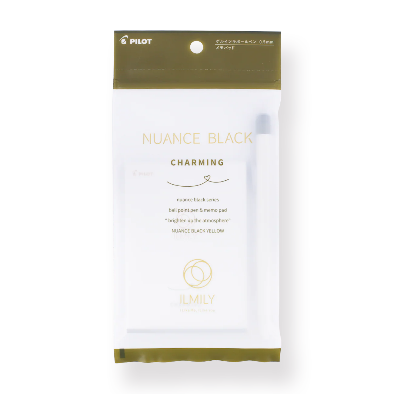 Pilot ILMILY Nuance Black Memo + Ballpoint Pen Set - Nuance Black Yellow - Image 2