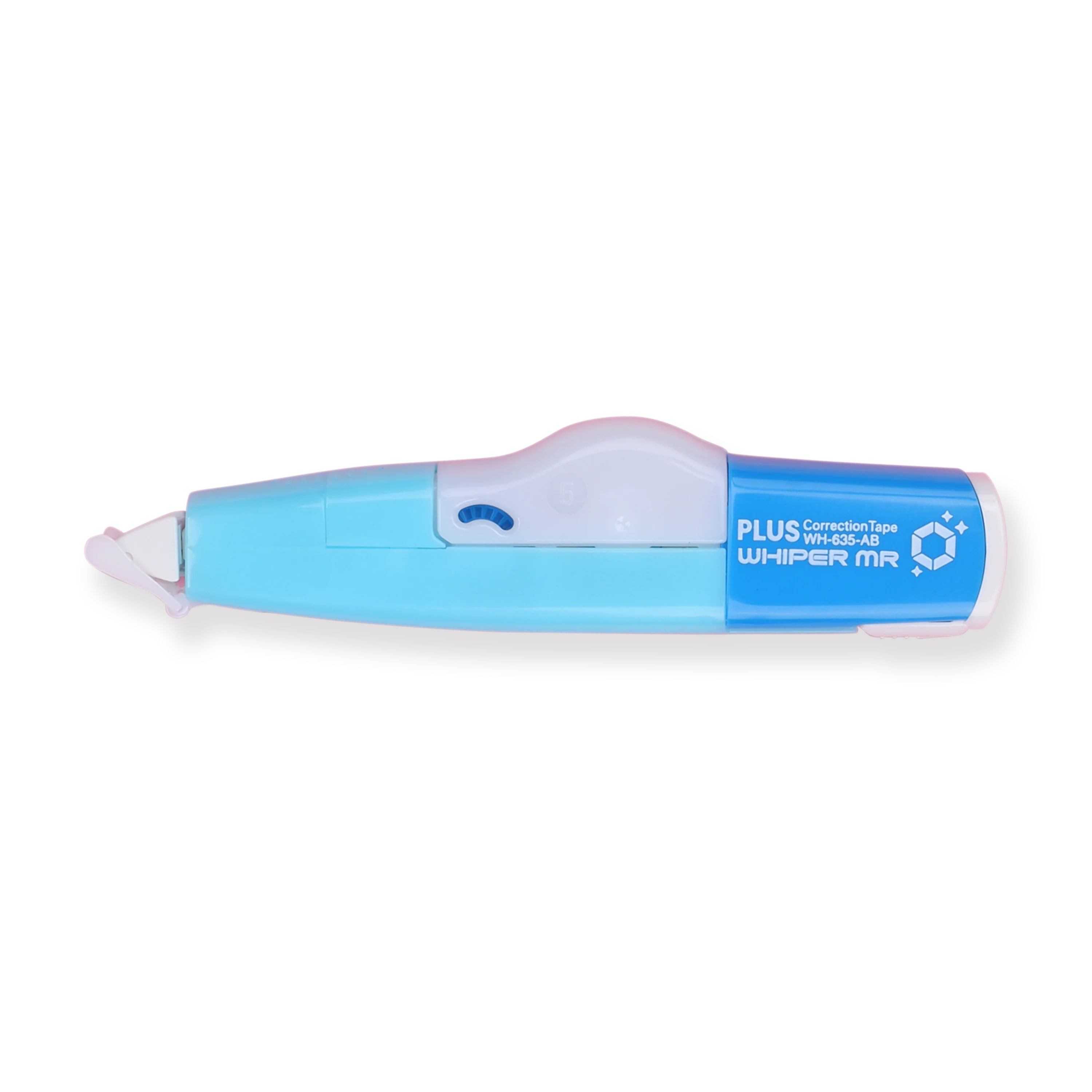 Plus Whiper Mr Correction Tape - Antibacterial Series - Blue