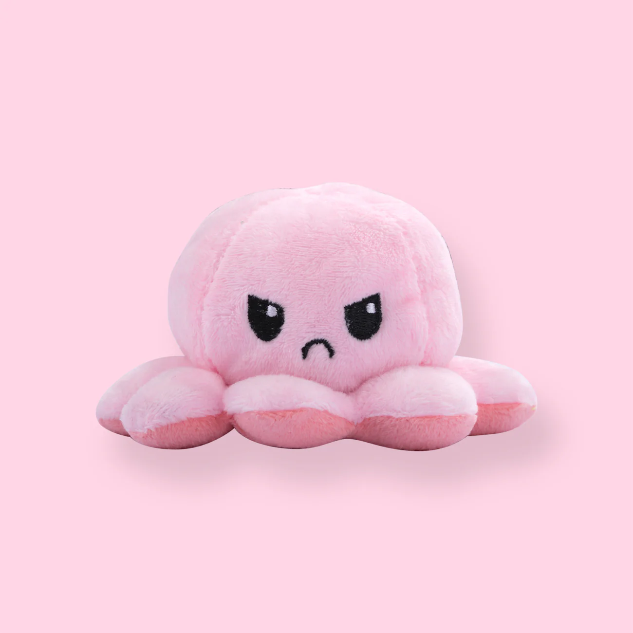 Plushy Octopus Keychain - Pink - Image 2