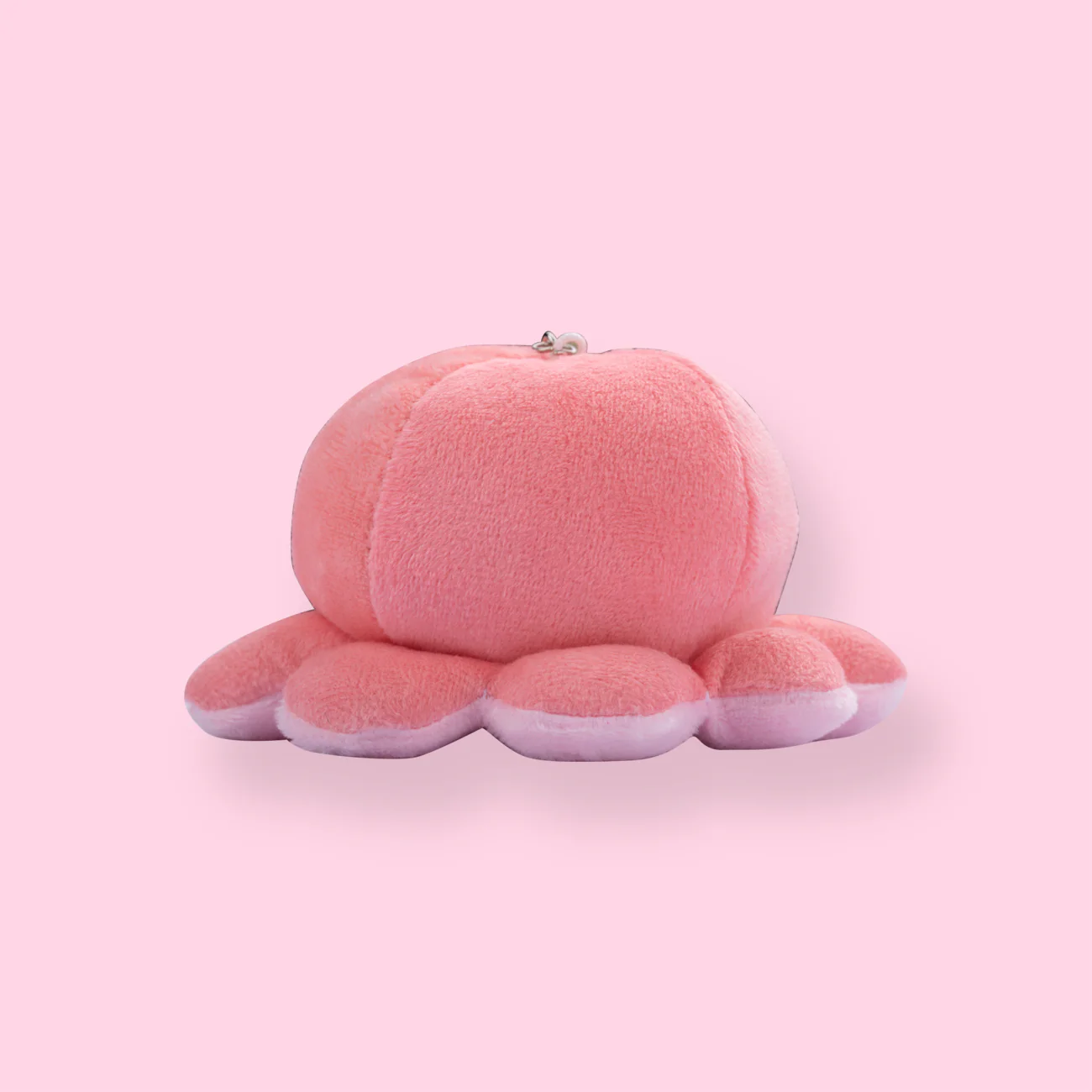 Plushy Octopus Keychain - Pink - Image 6