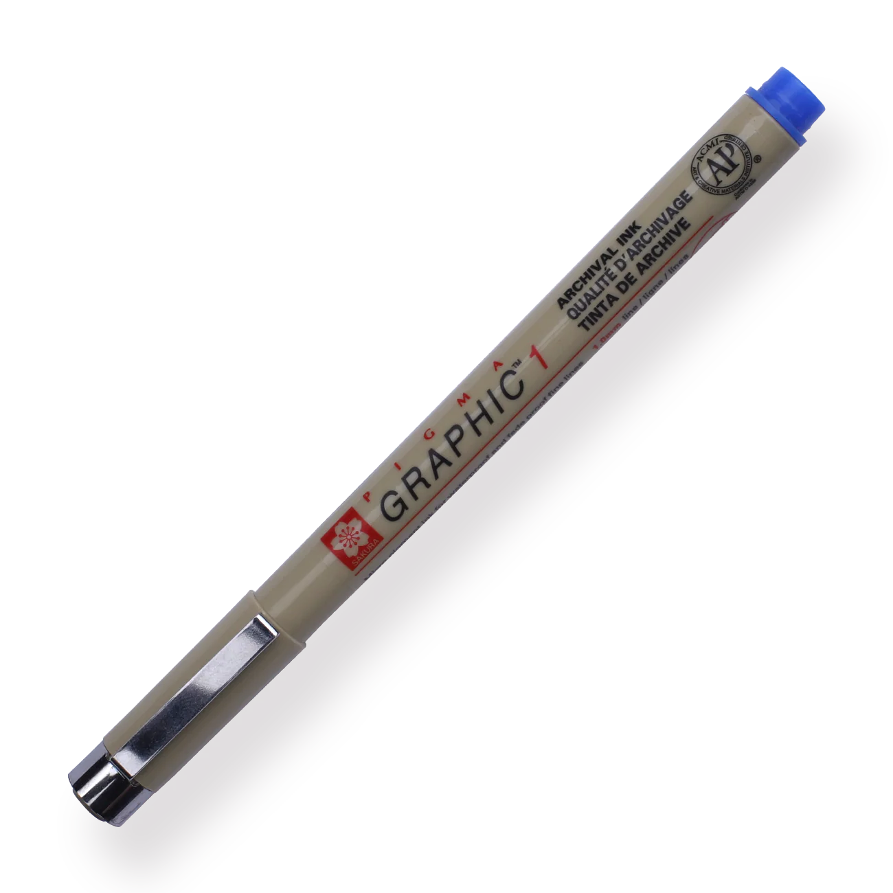Sakura Pigma Graphic Pen - Size 1 - 1.0 mm - Blue