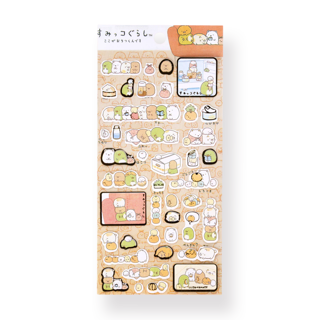 San-X Sumikko Gurashi Sticker Sheet - The Couch