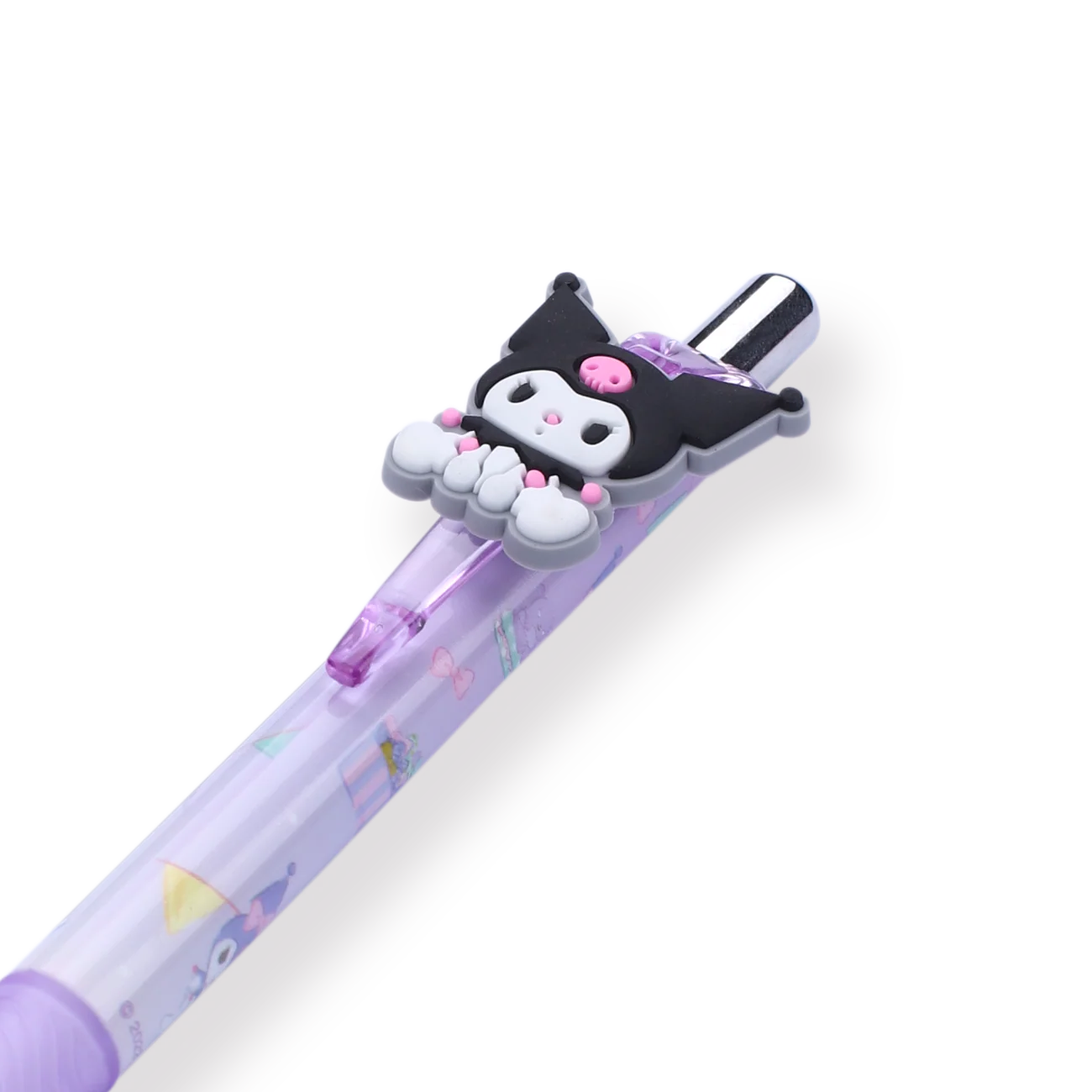 Sanrio Kuromi Gel Pen - 0.5 mm - Purple Ink - Image 3