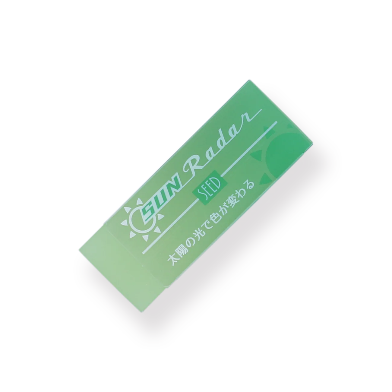 SEED Sun Radar Eraser - Light Green