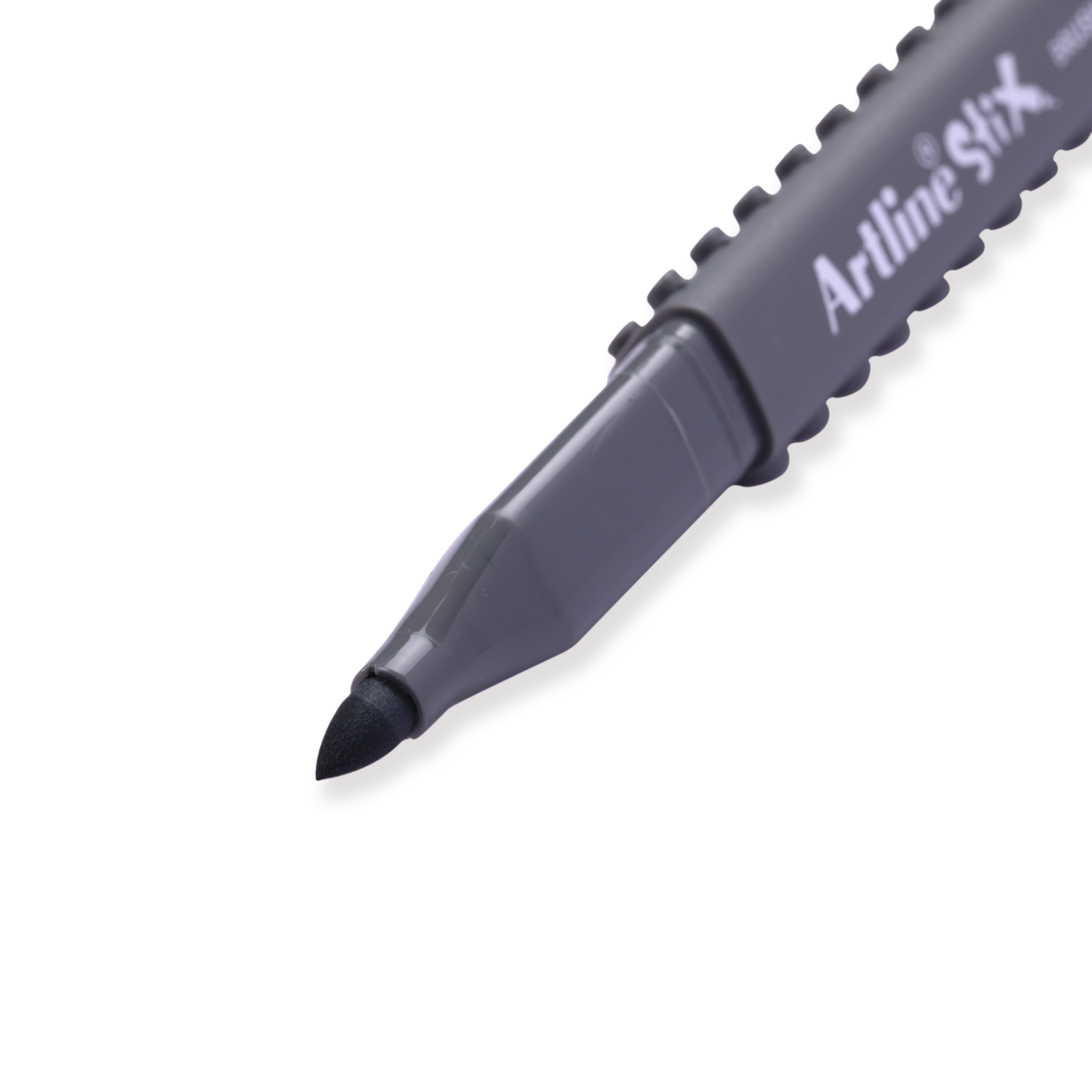 Shachihata Artline Stix Brush Marker - Gray - Image 2