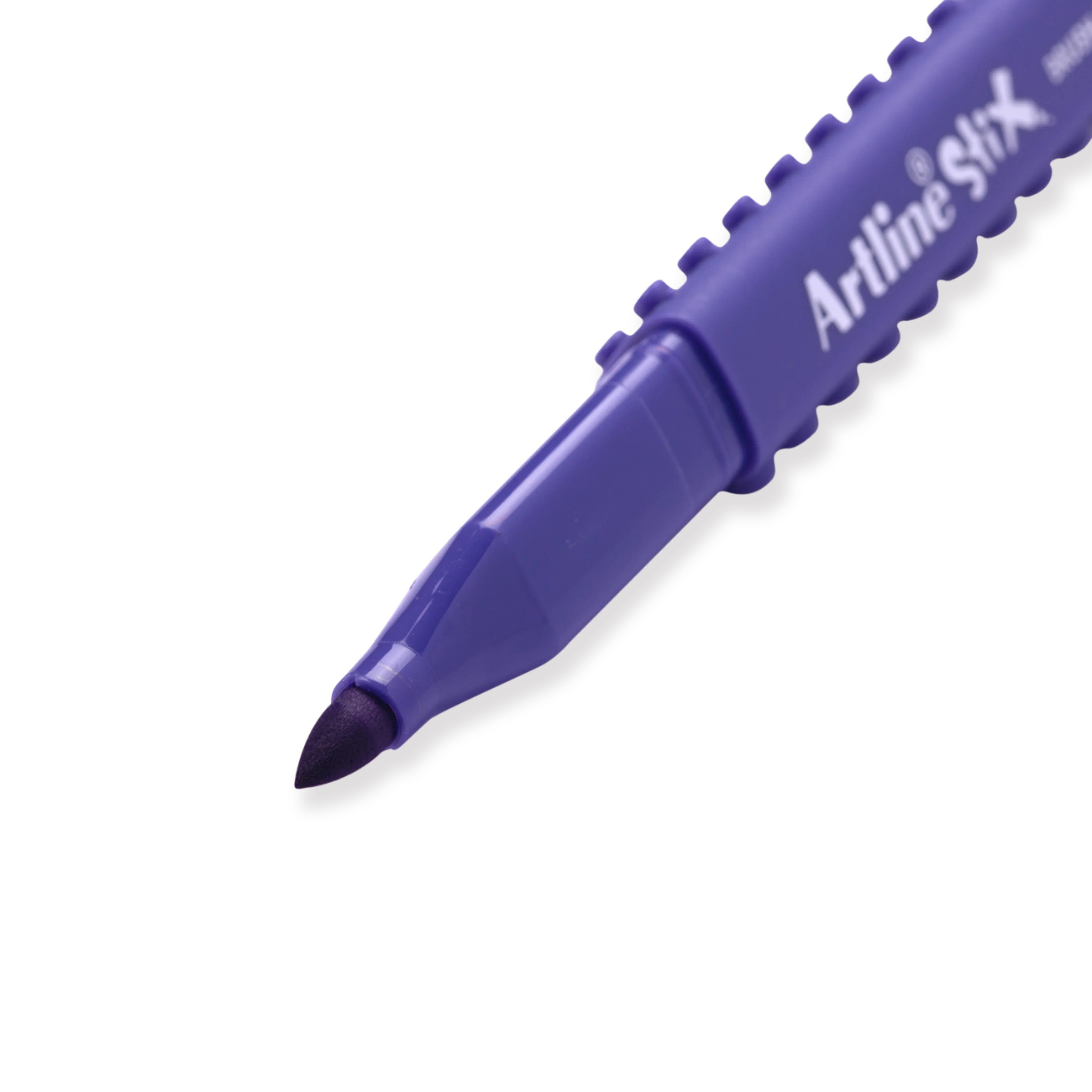 Shachihata Artline Stix Brush Marker - Purple - Image 2