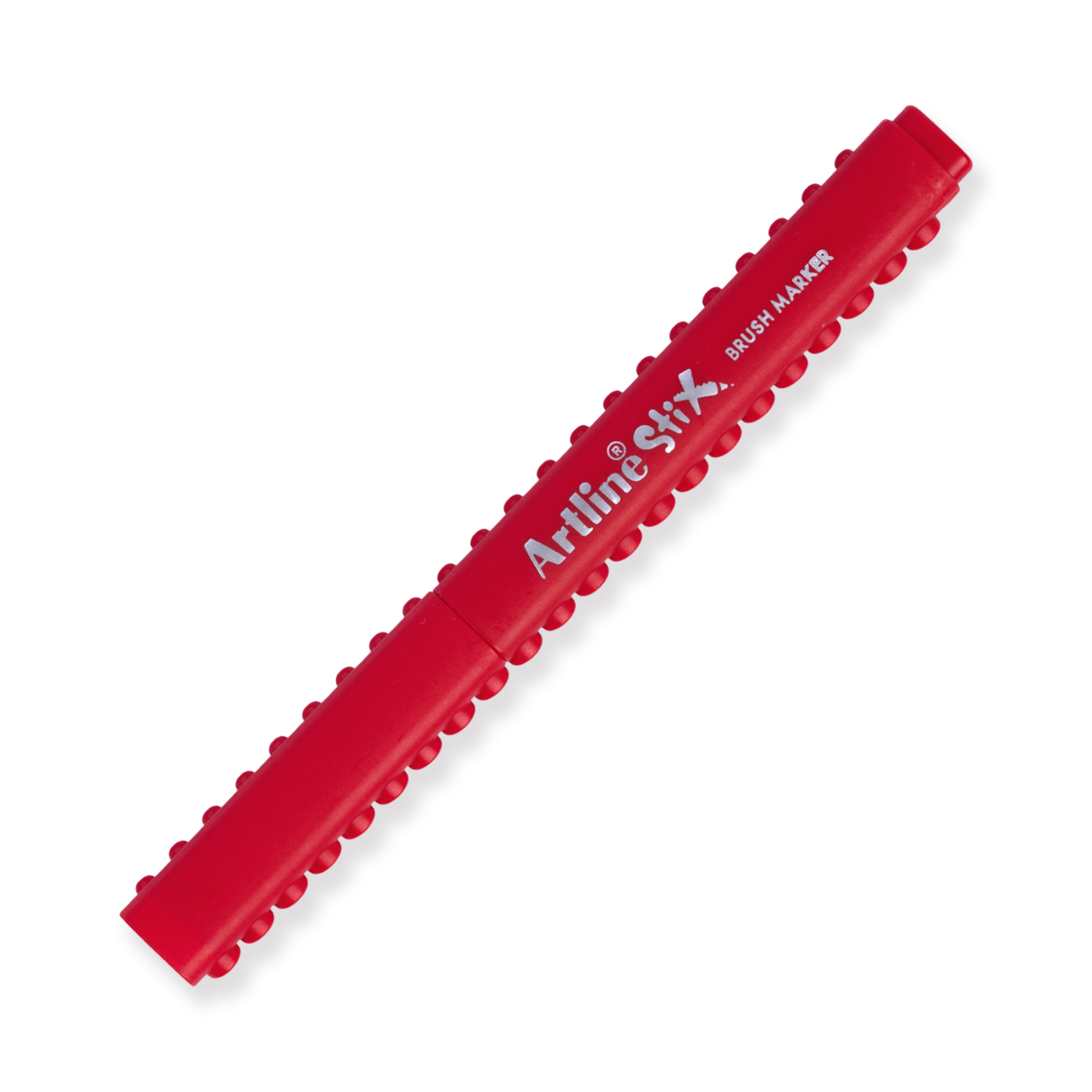 Shachihata Artline Stix Brush Marker - Red