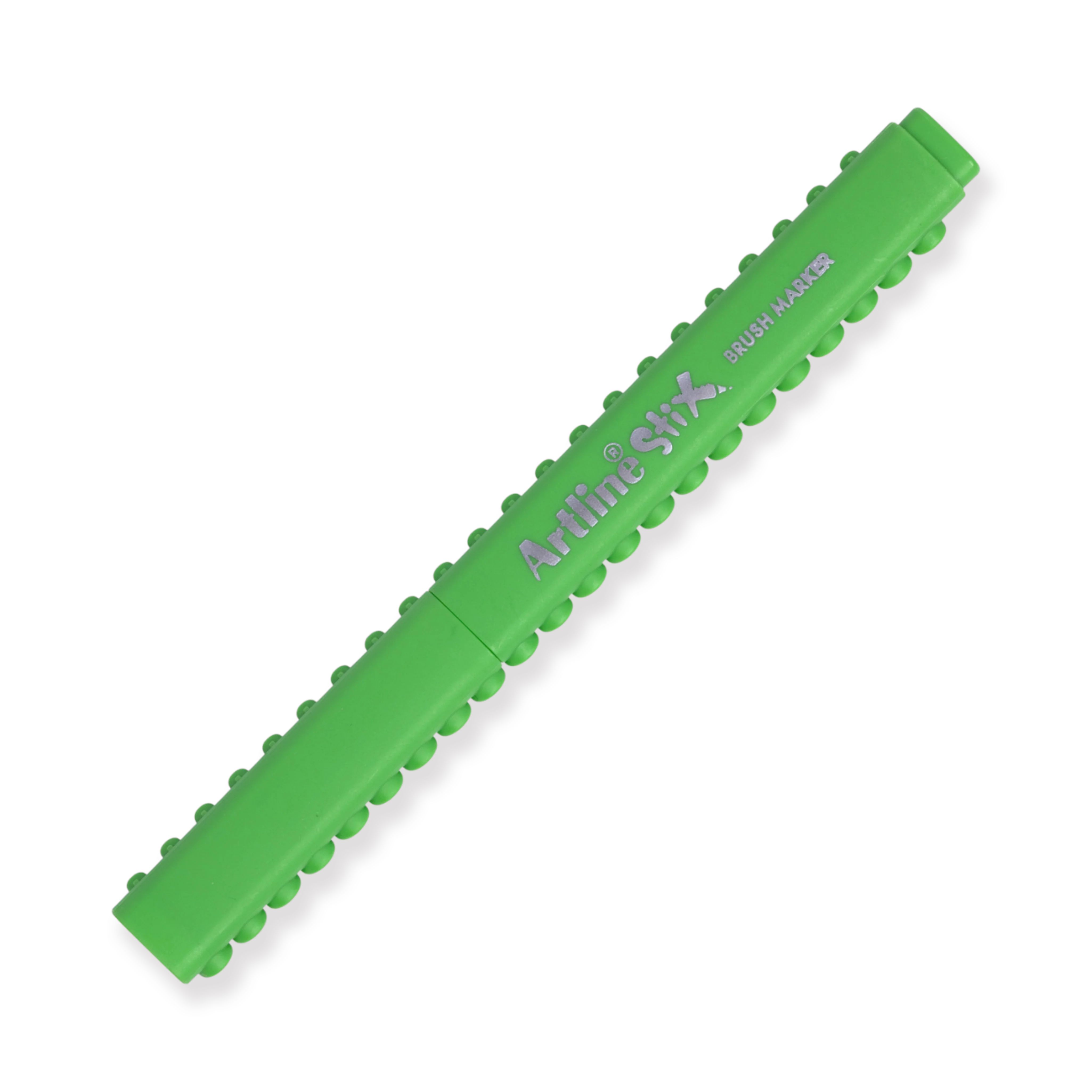 Shachihata Artline Stix Brush Marker - Yellow Green