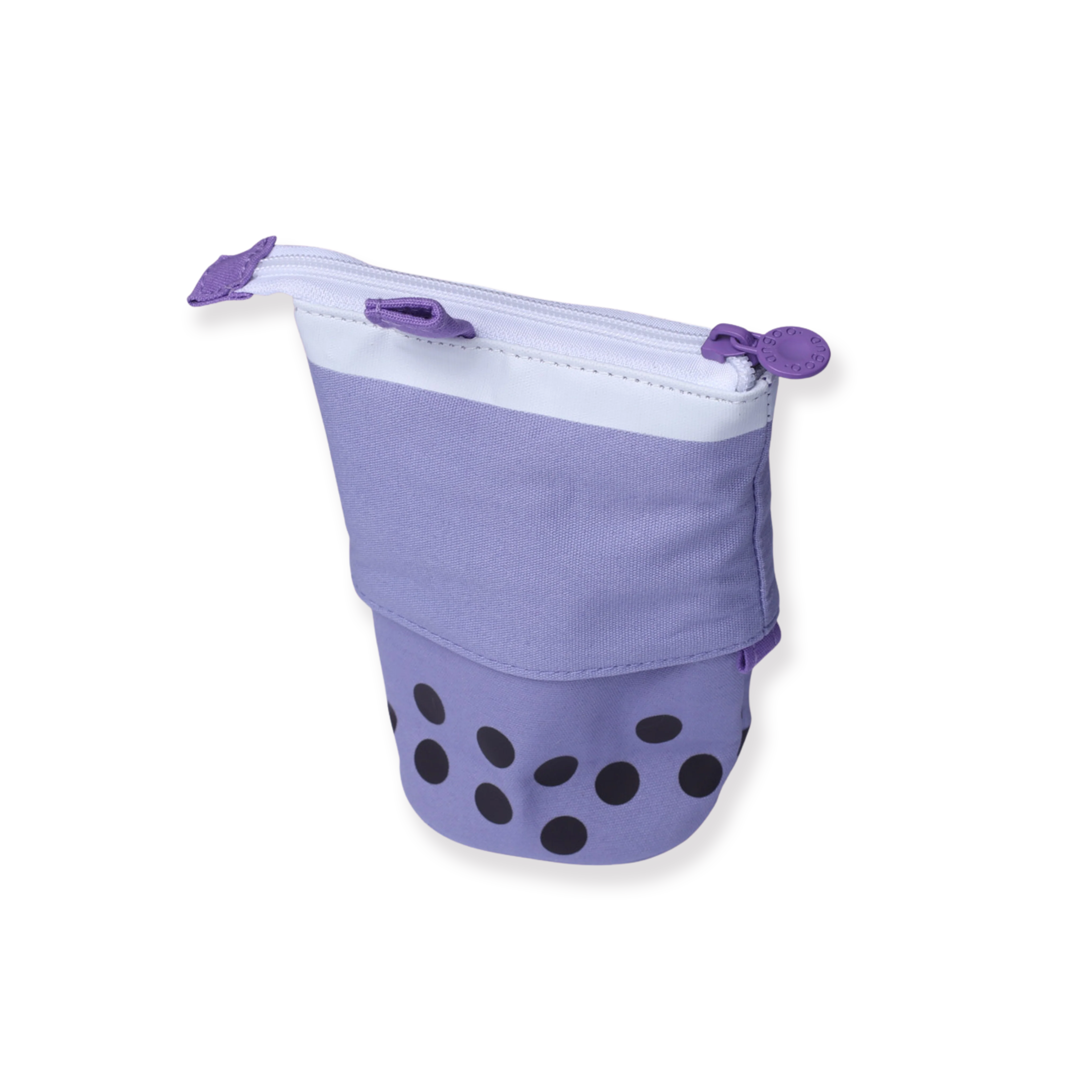 Slide Pen Pouch - Bubble Tea - Purple - Image 4